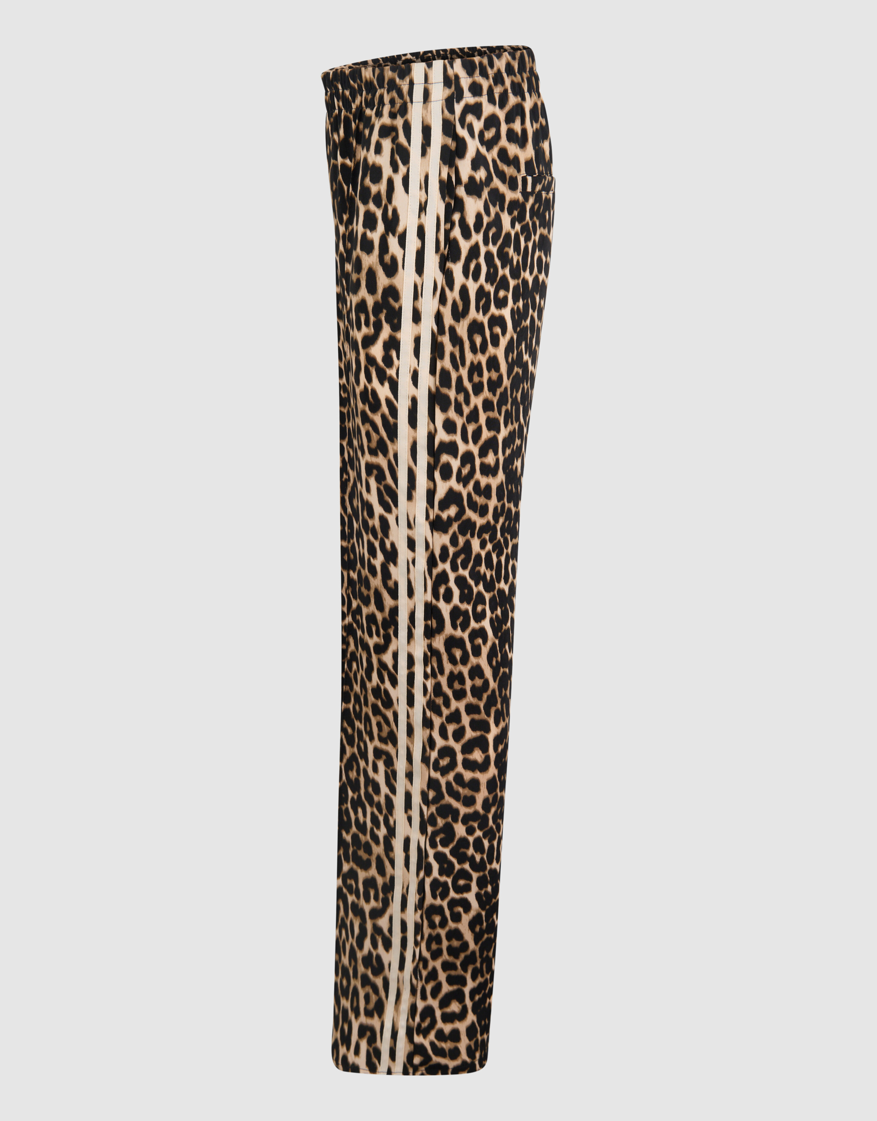 Leopard Sporty Wide Leg Broek Bruin SHOEBY WOMEN