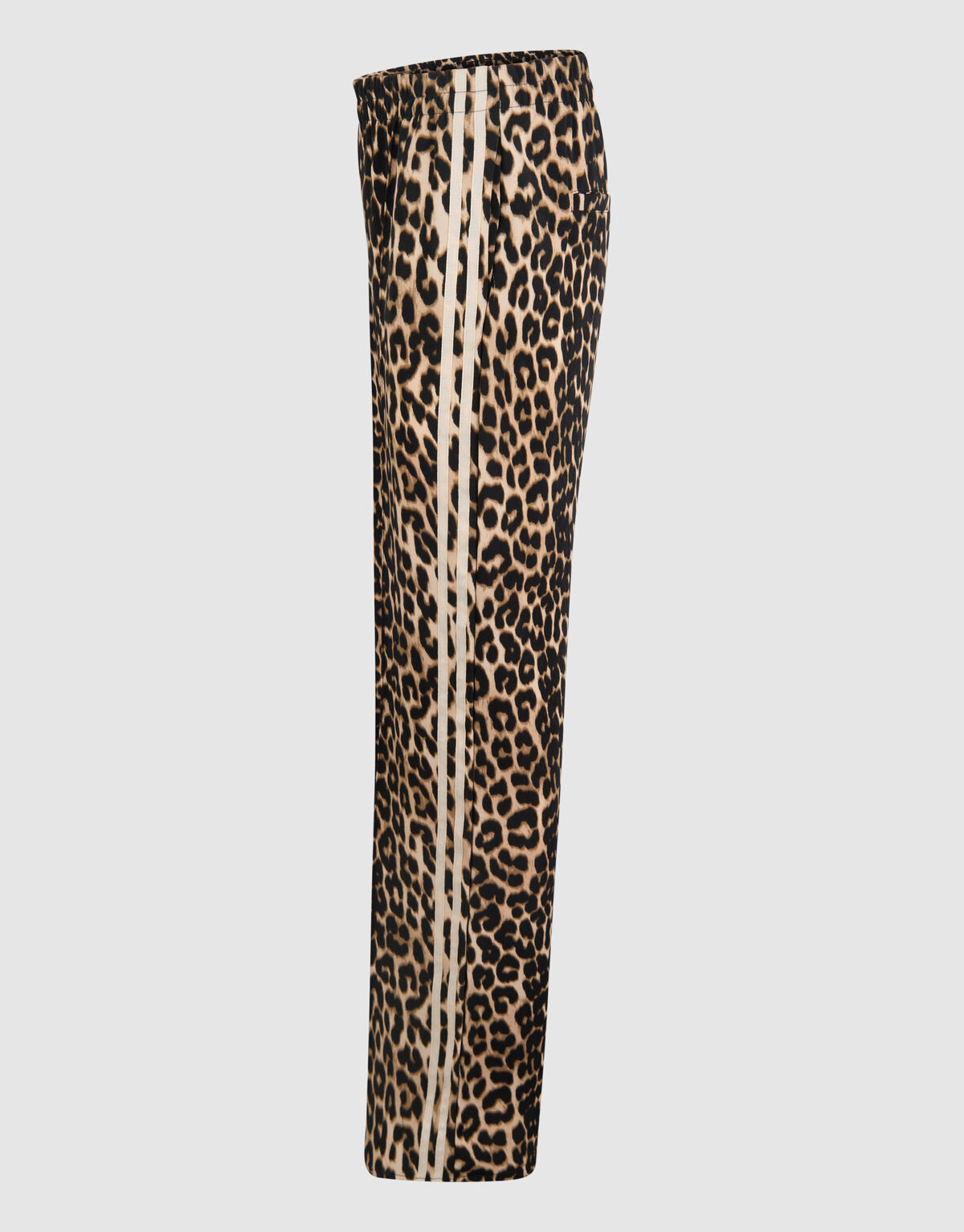 Leopard Sporty Wide Leg Broek Bruin SHOEBY WOMEN