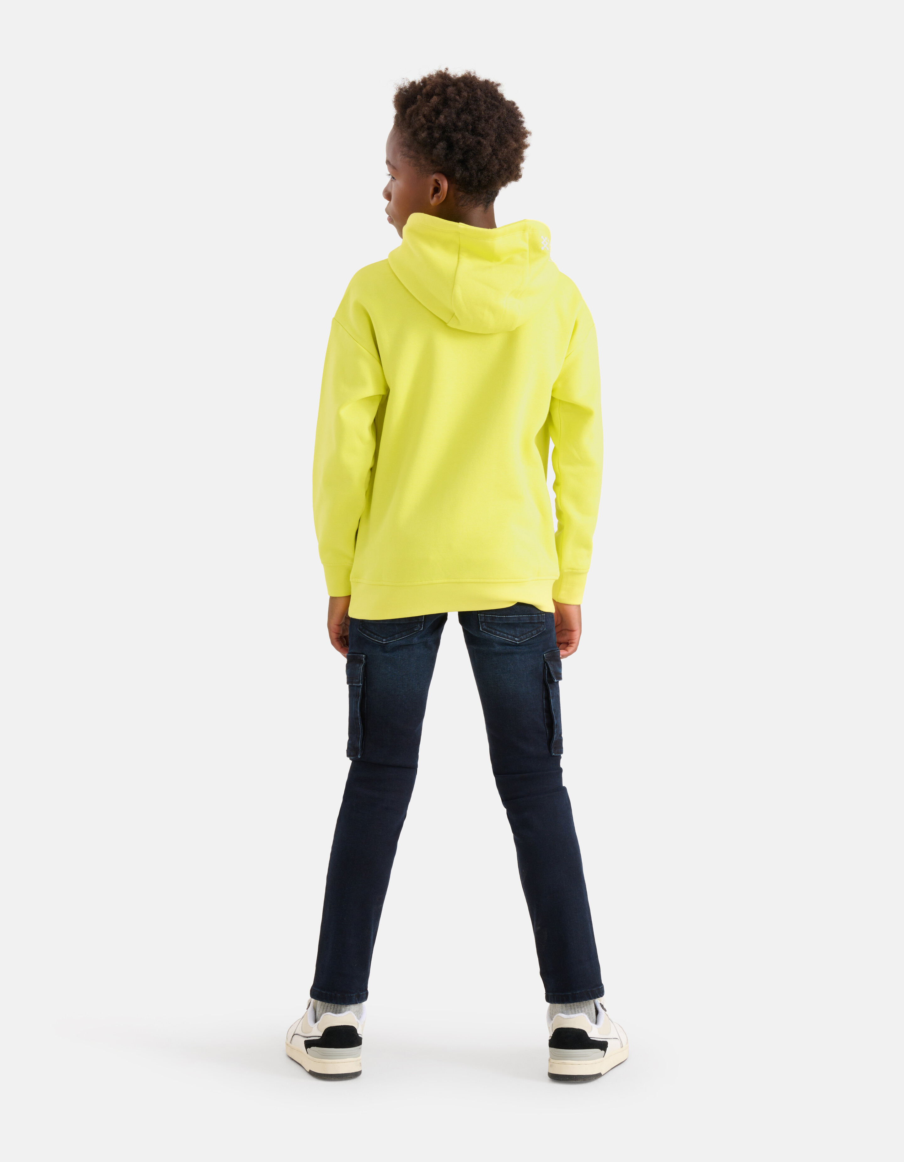 Basis Hoodie Geel SHOEBY BOYS