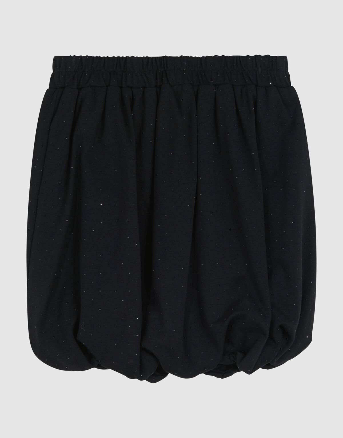 Strass Balloon Mini Rok Zwart SHOEBY GIRLS