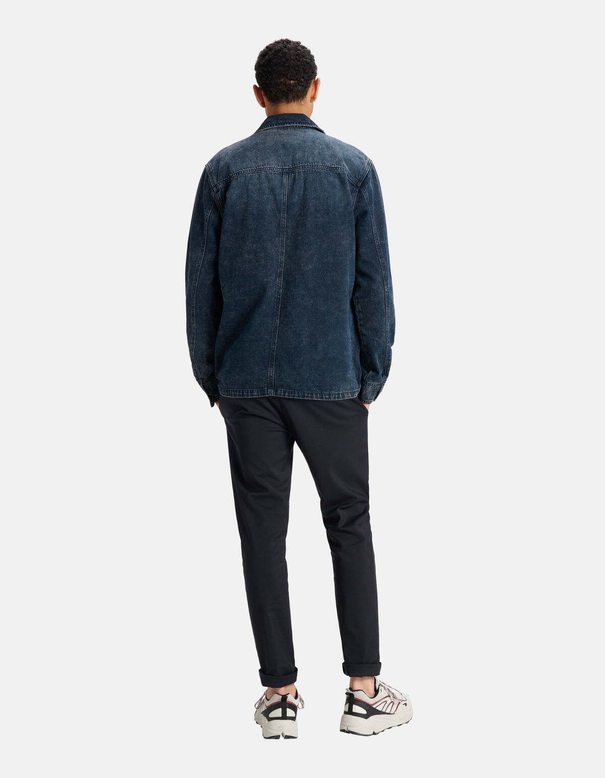 Denim Overshirt Blauw REFILL