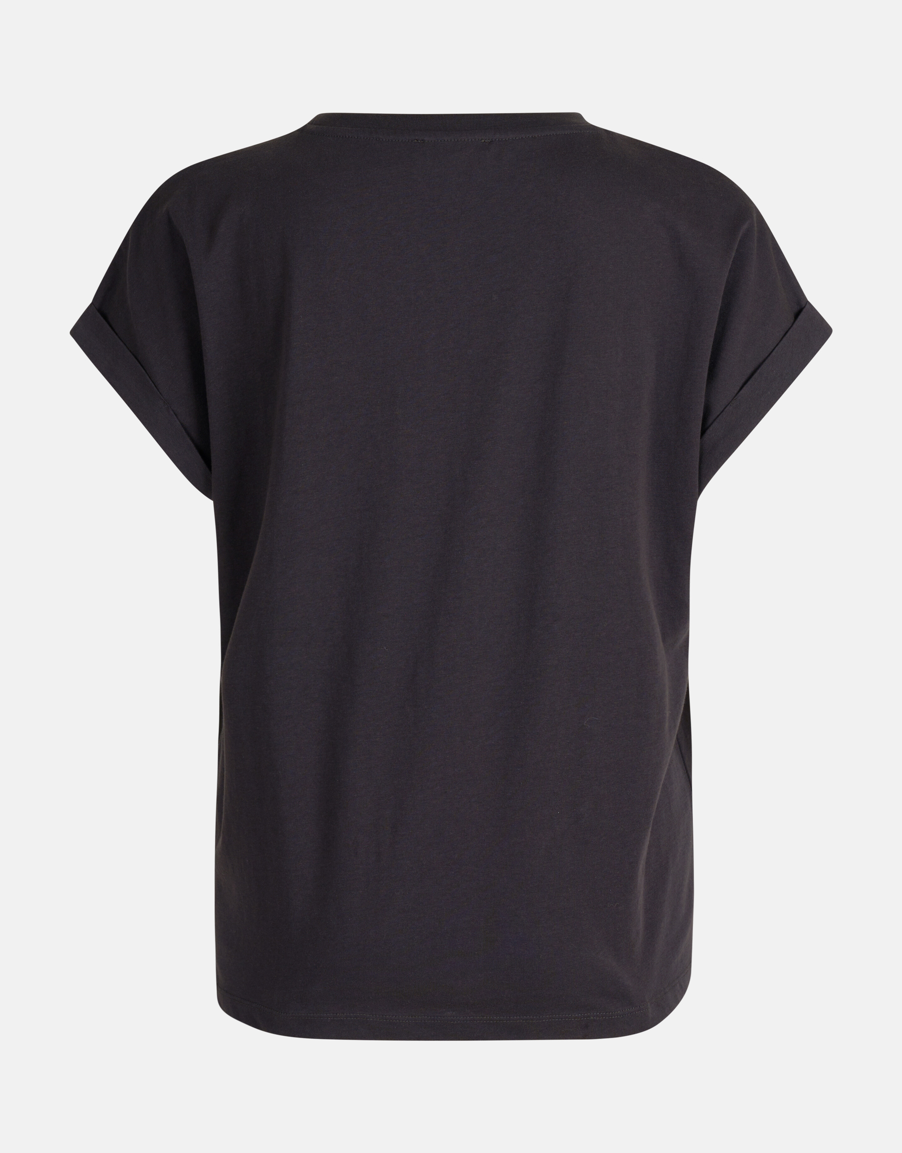 Slangen Embroidery Print T-shirt Donkergrijs SHOEBY WOMEN