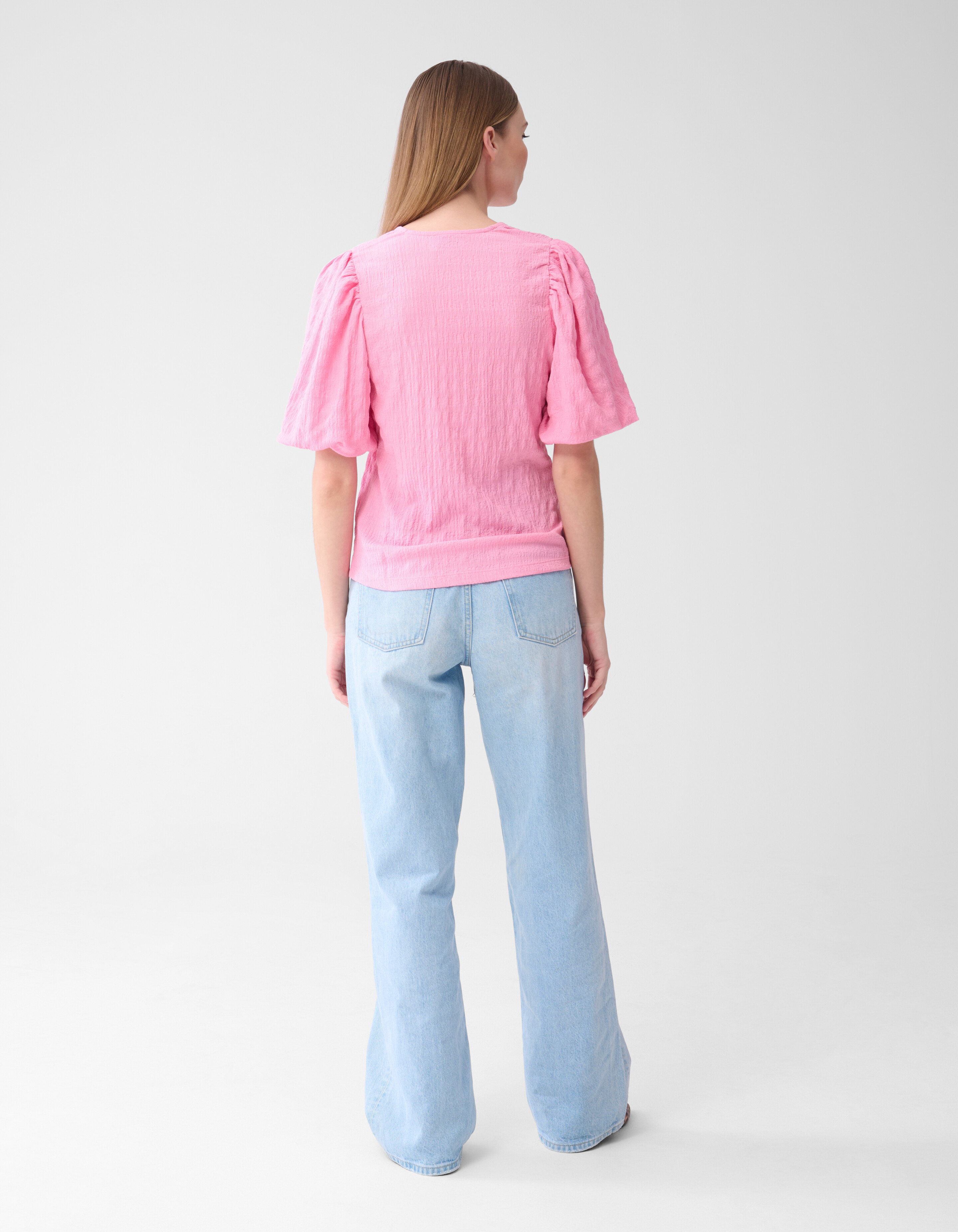 Crinkle Top Roze SHOEBY WOMEN