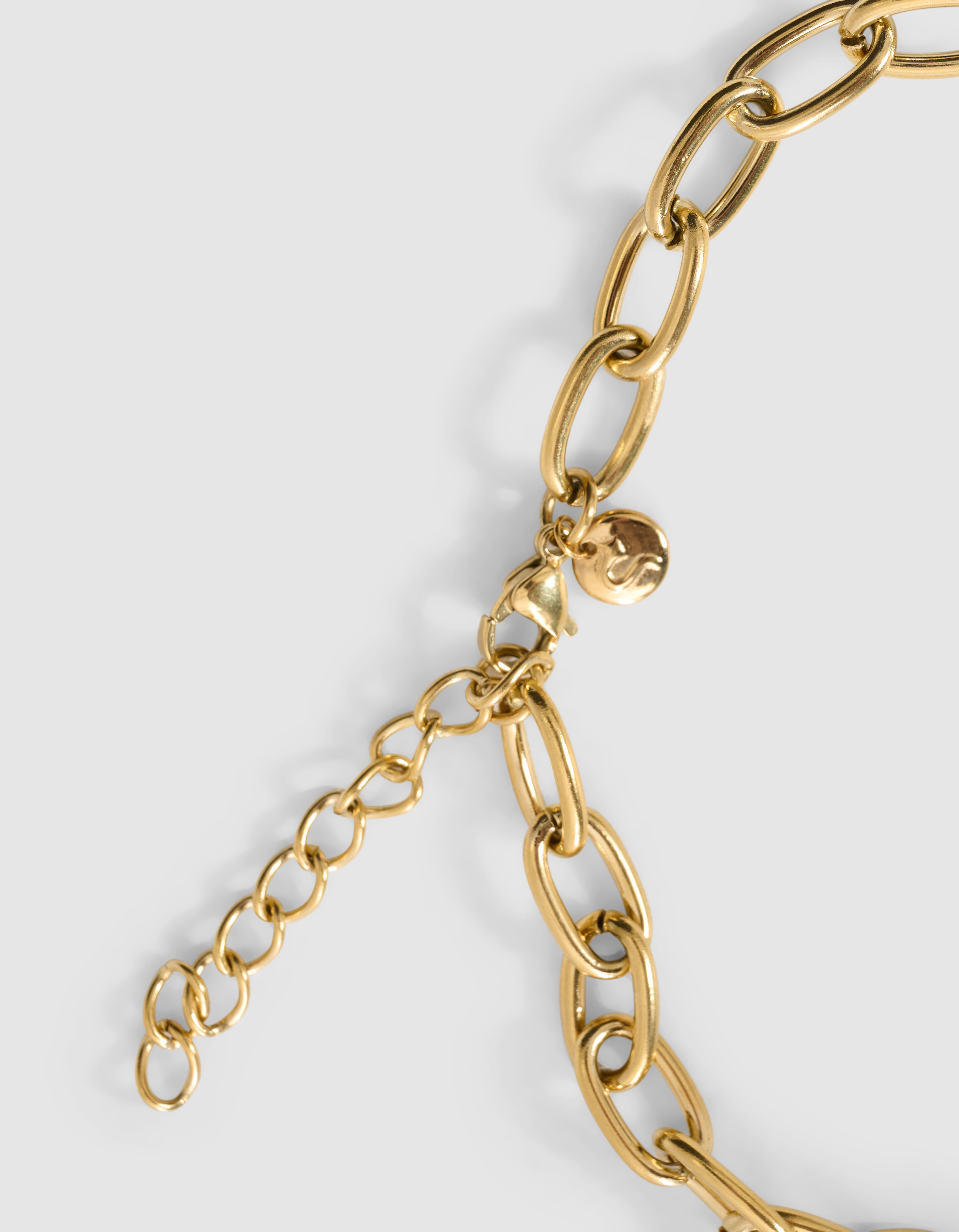 Big Heart Ketting Goud SHOEBY ACCESSOIRES