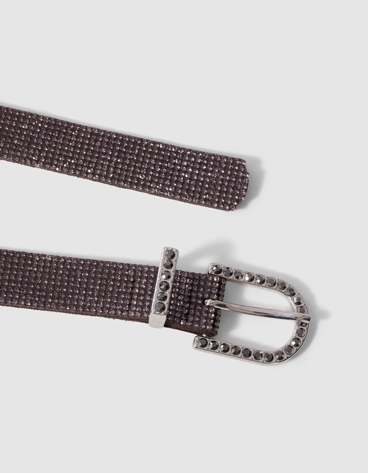 Strass Riem Bruin SHOEBY ACCESSOIRES