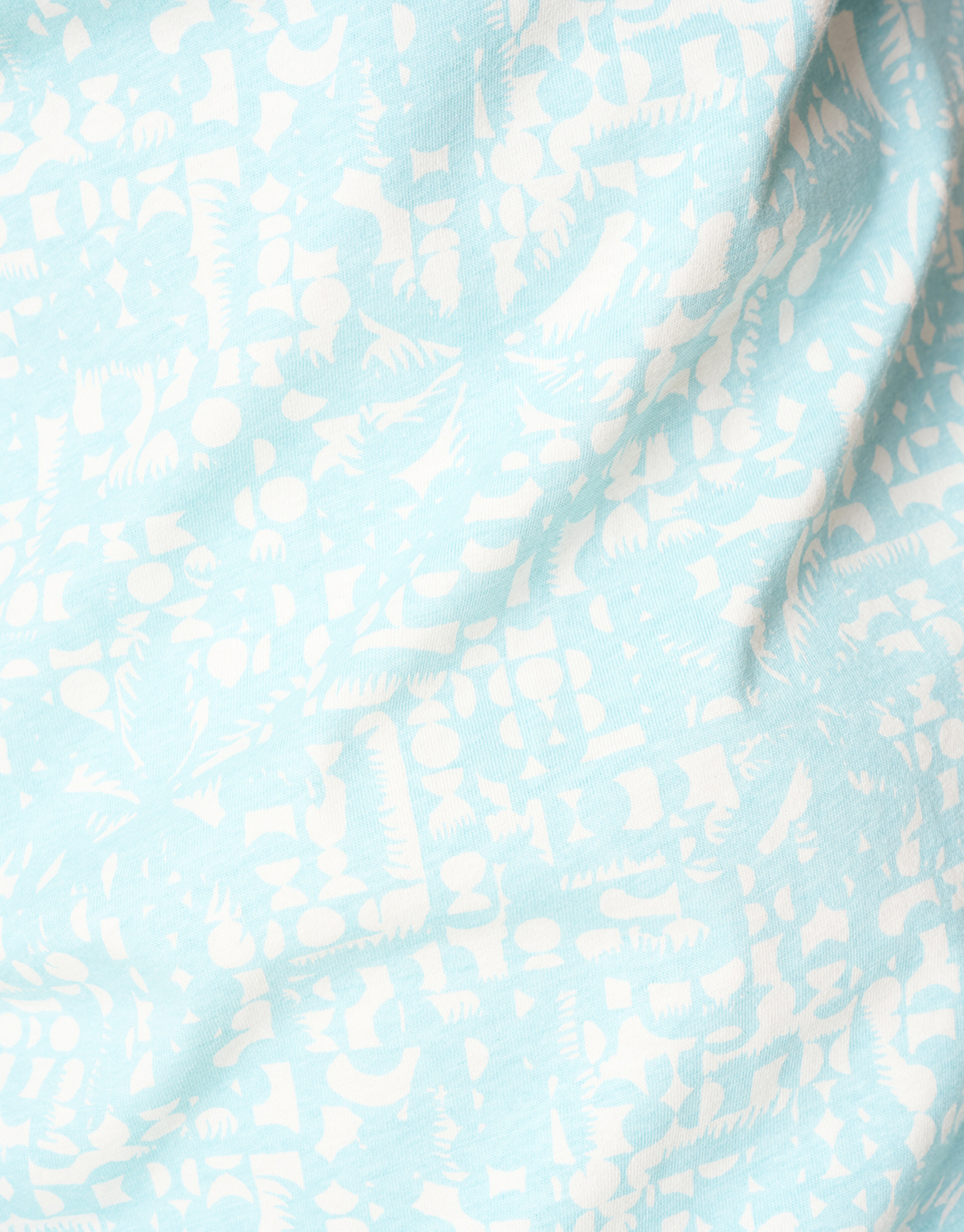 Printed T-shirt Lichtblauw SHOEBY MEN