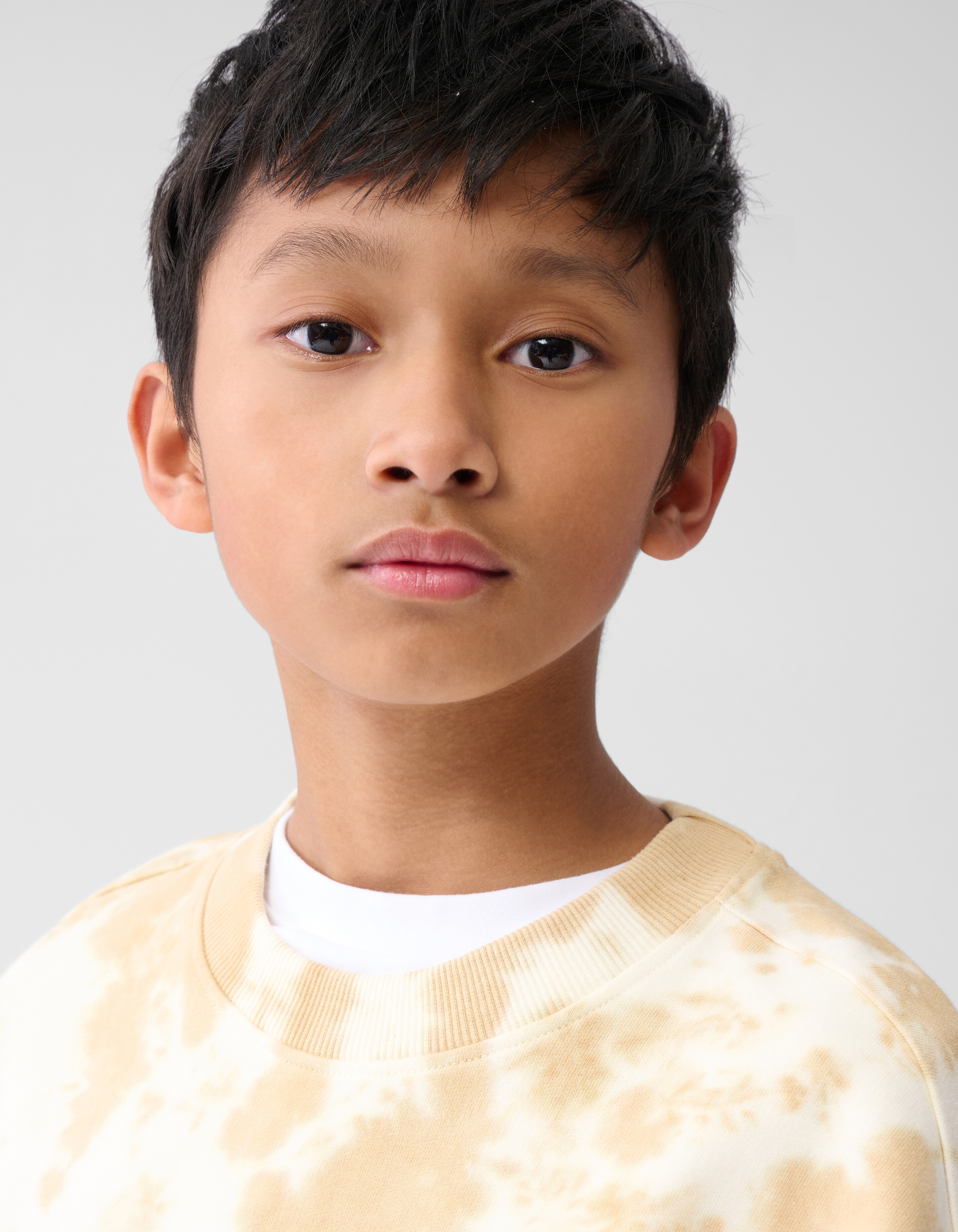 Tie Dye Sweater Gebroken Wit SHOEBY BOYS