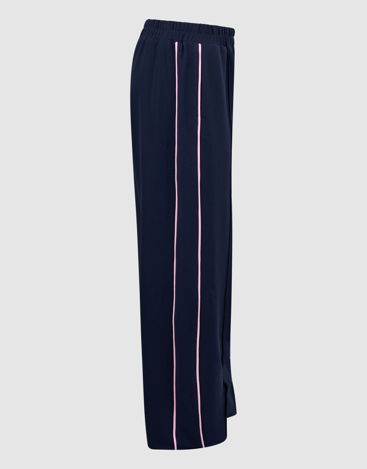 Sporty Piping Wide Leg Fit Broek Donkerblauw SHOEBY GIRLS