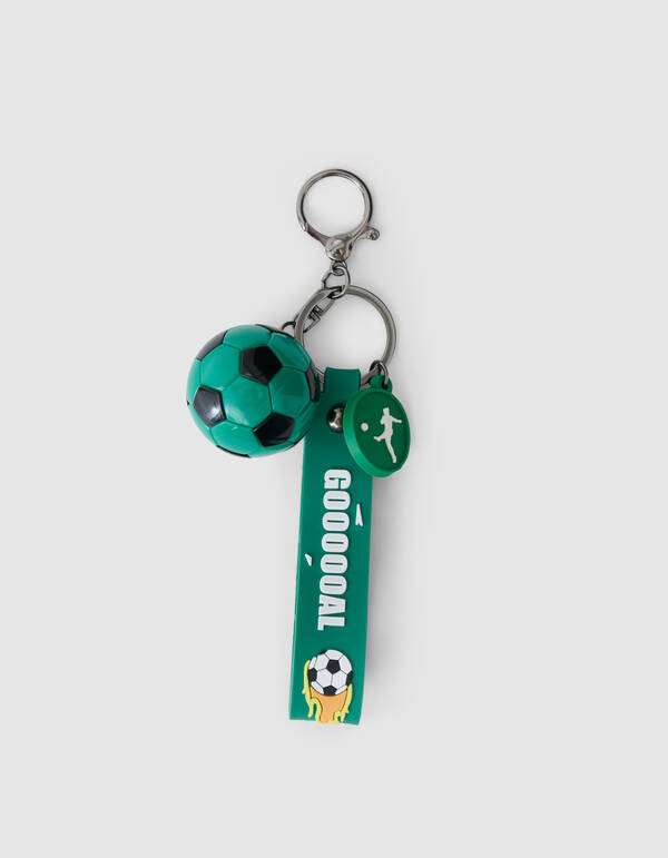 Goal Sleutelhanger Donkergroen SHOEBY ACCESSOIRES