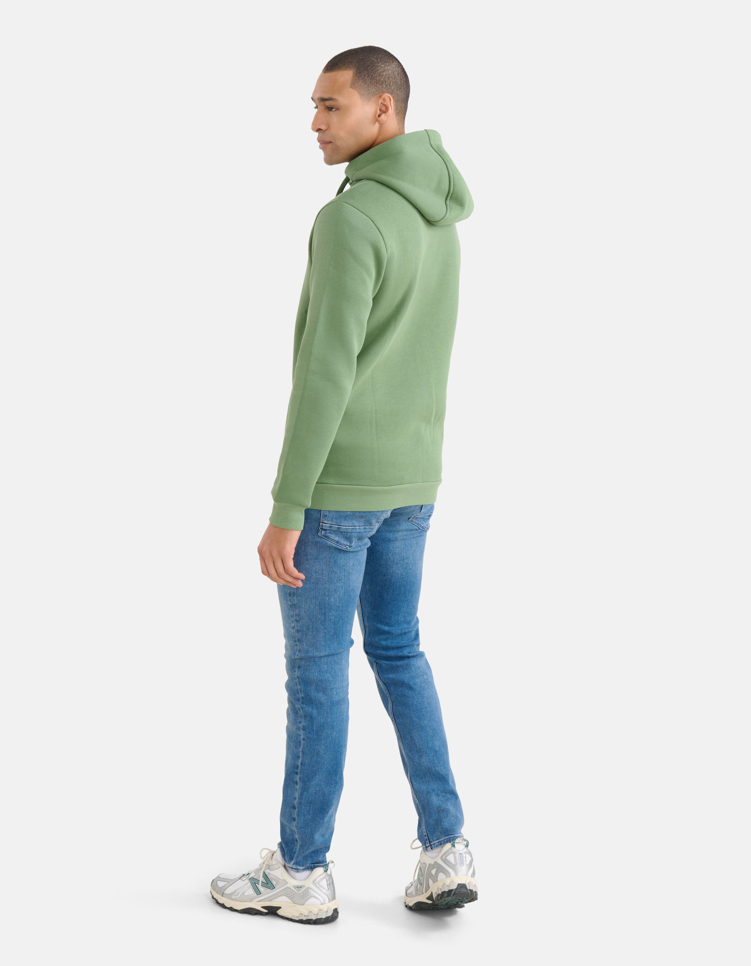 Sparkle Hoodie Groen SHOEBY MEN