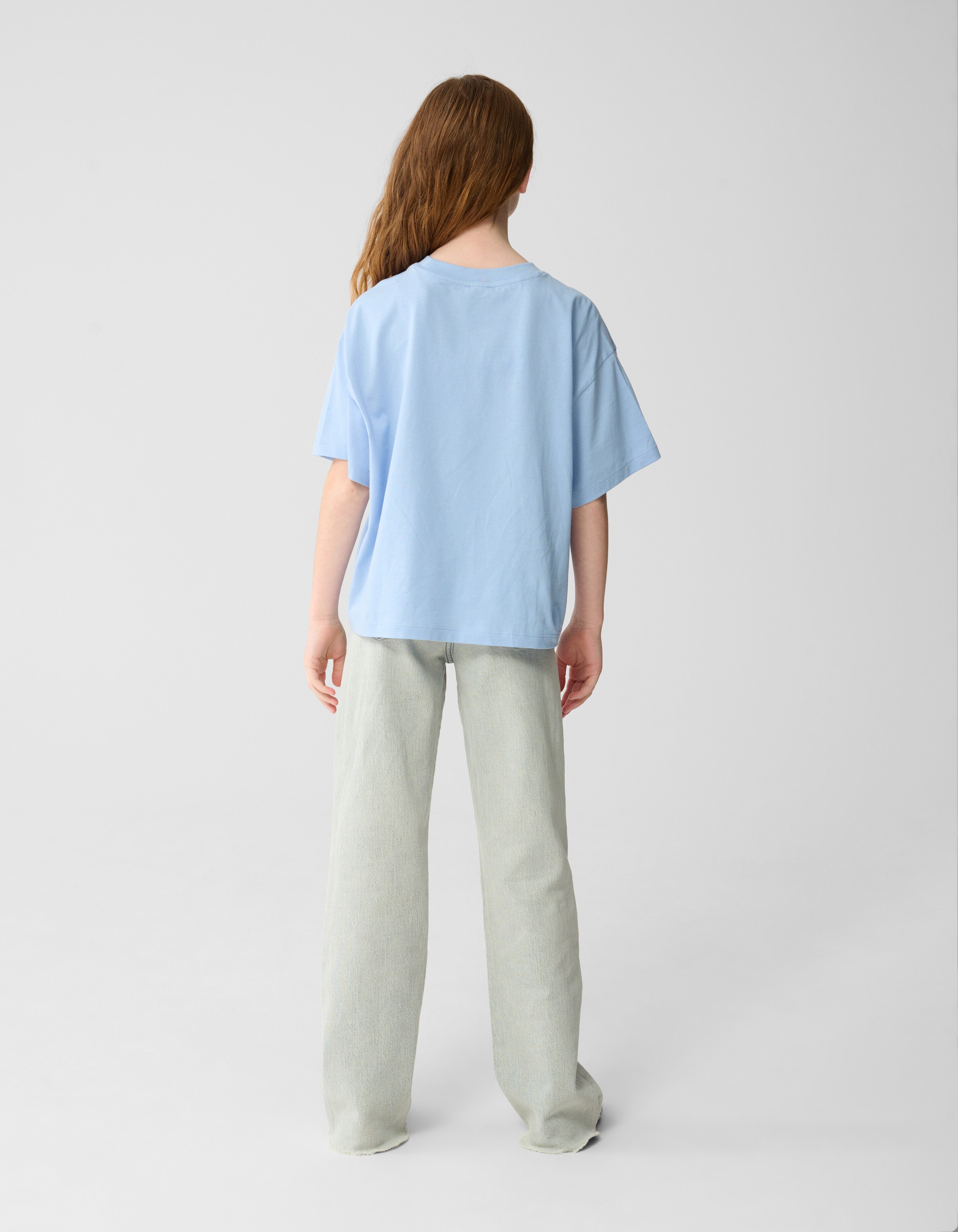 Tennis Artwork T-shirt Blauw SHOEBY GIRLS