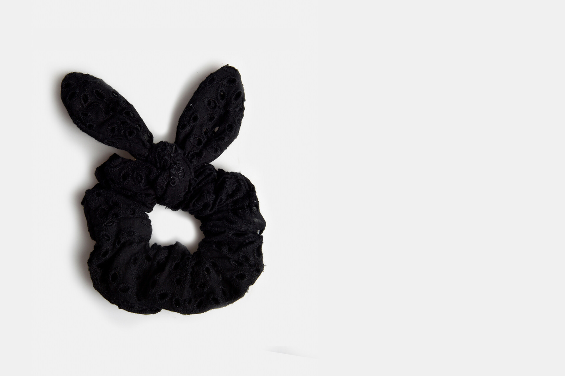 Bow Scrunchie Embroidery ACCESSOIRES SHOEBY
