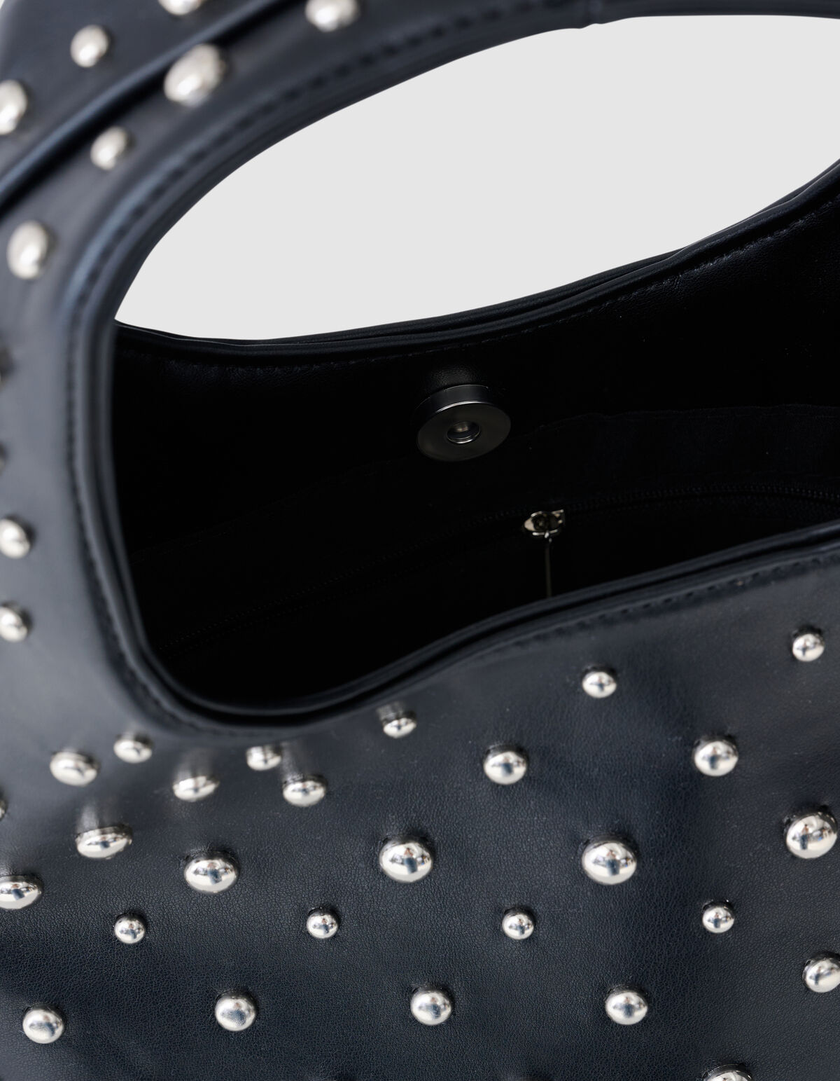 Studded Shopper Zwart SHOEBY ACCESSOIRES