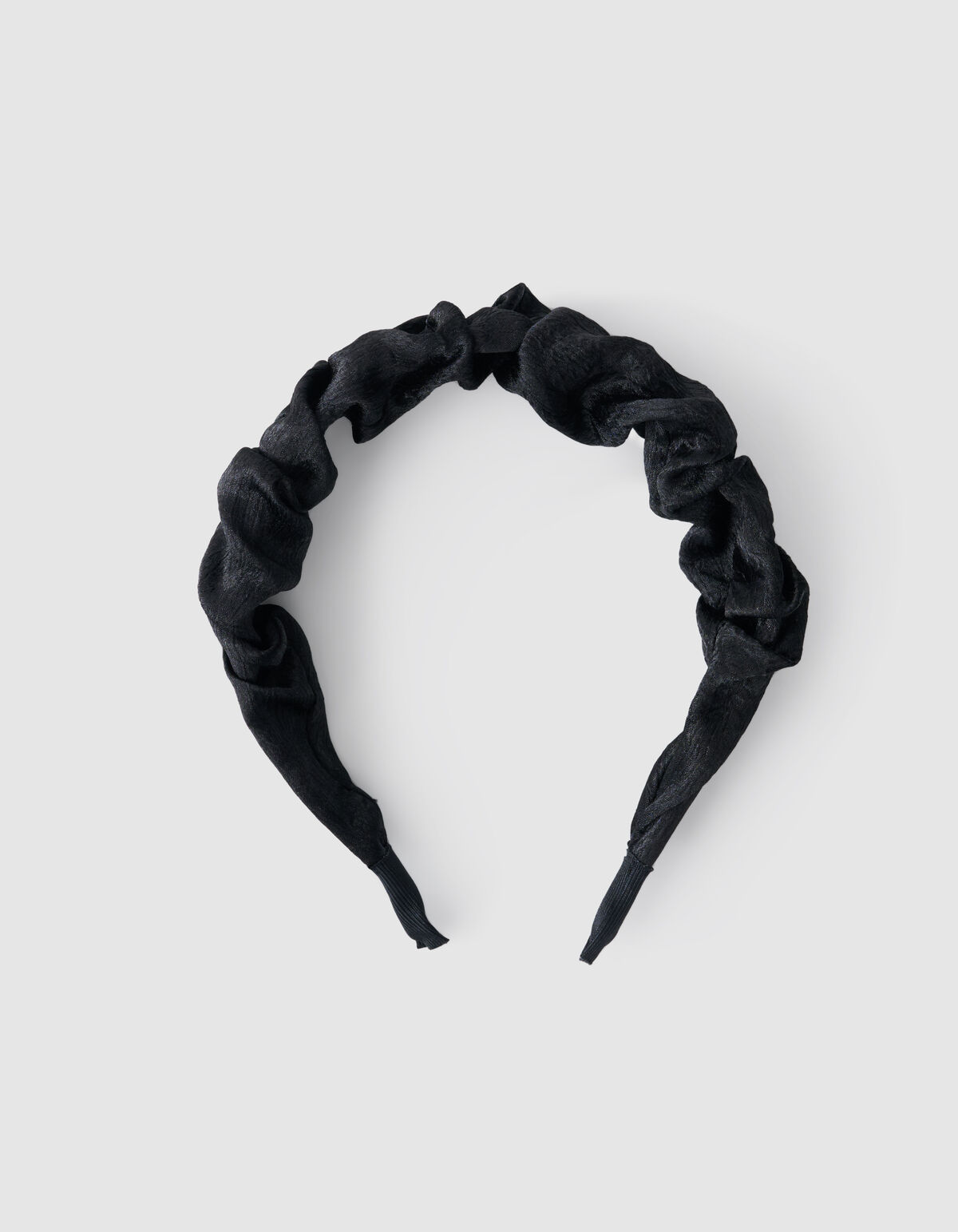 Scrunched Haarband Zwart SHOEBY ACCESSOIRES