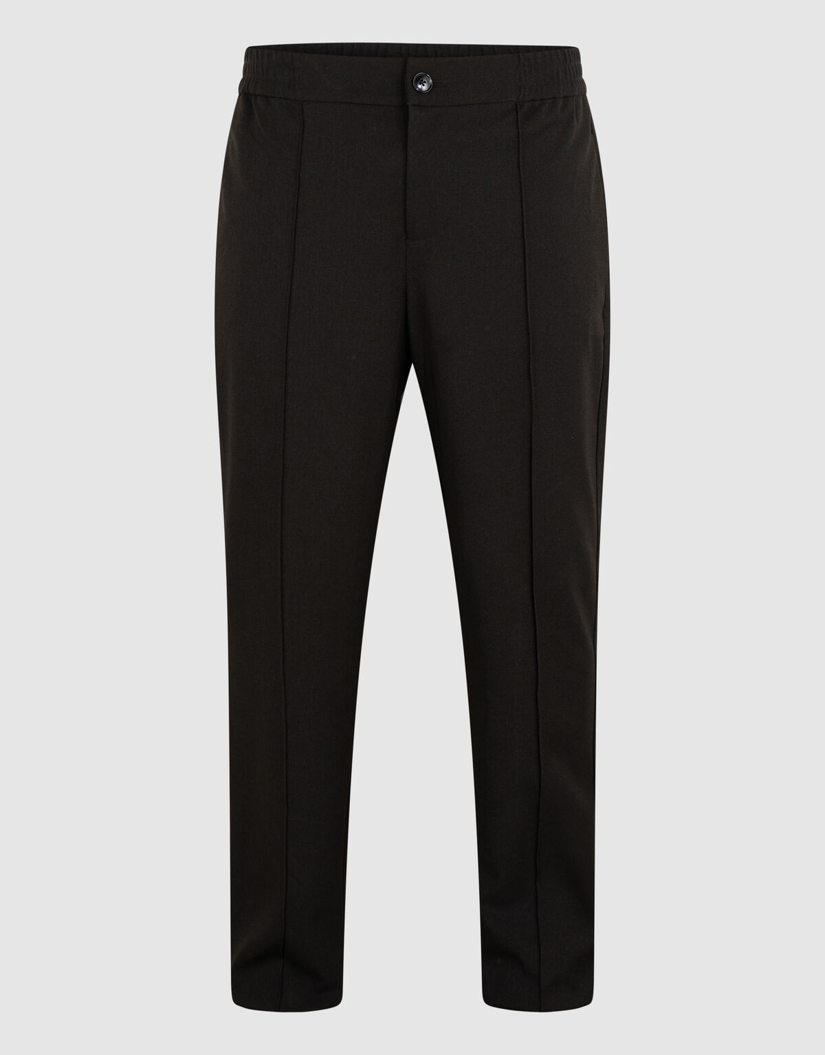 Twill Pintuck Broek Zwart SHOEBY MEN