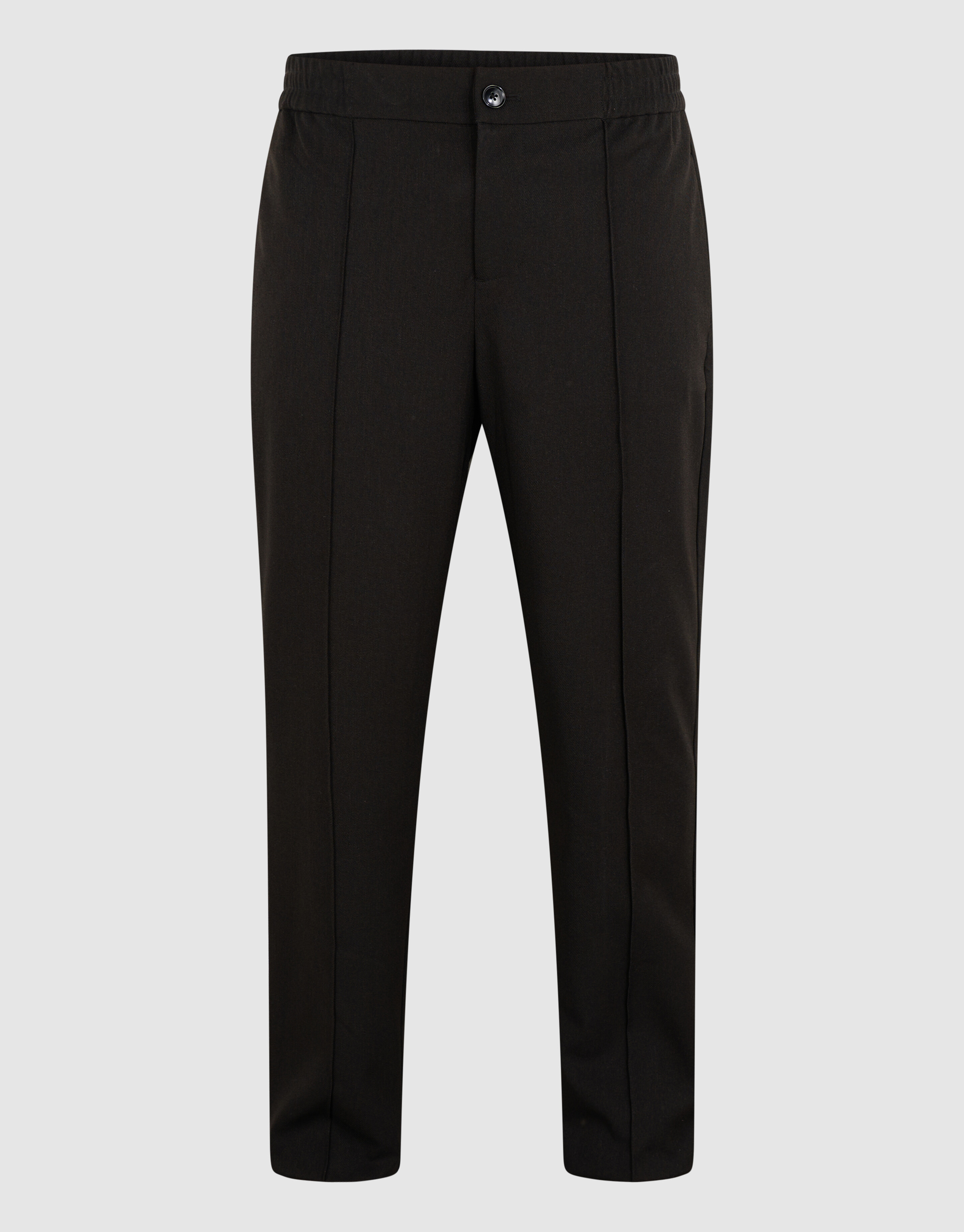 Twill Pintuck Broek Zwart SHOEBY MEN