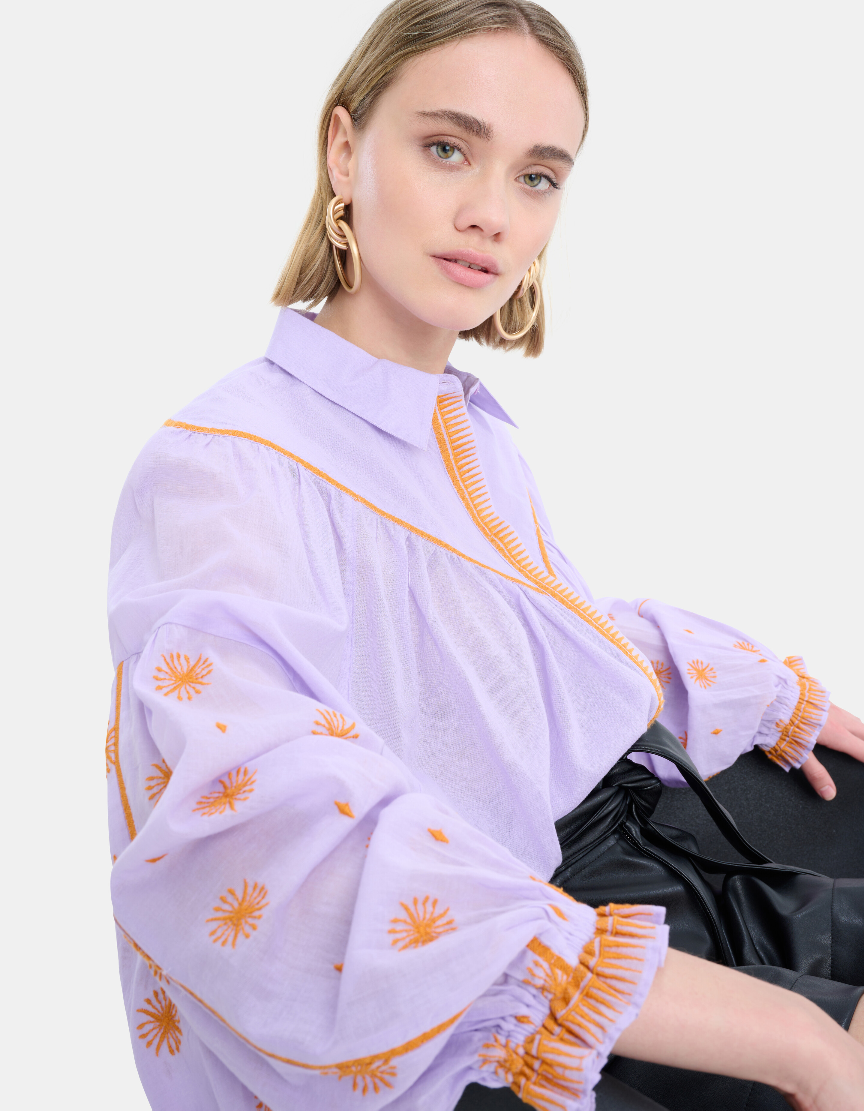 Poppy Embro Blouse EKSEPT