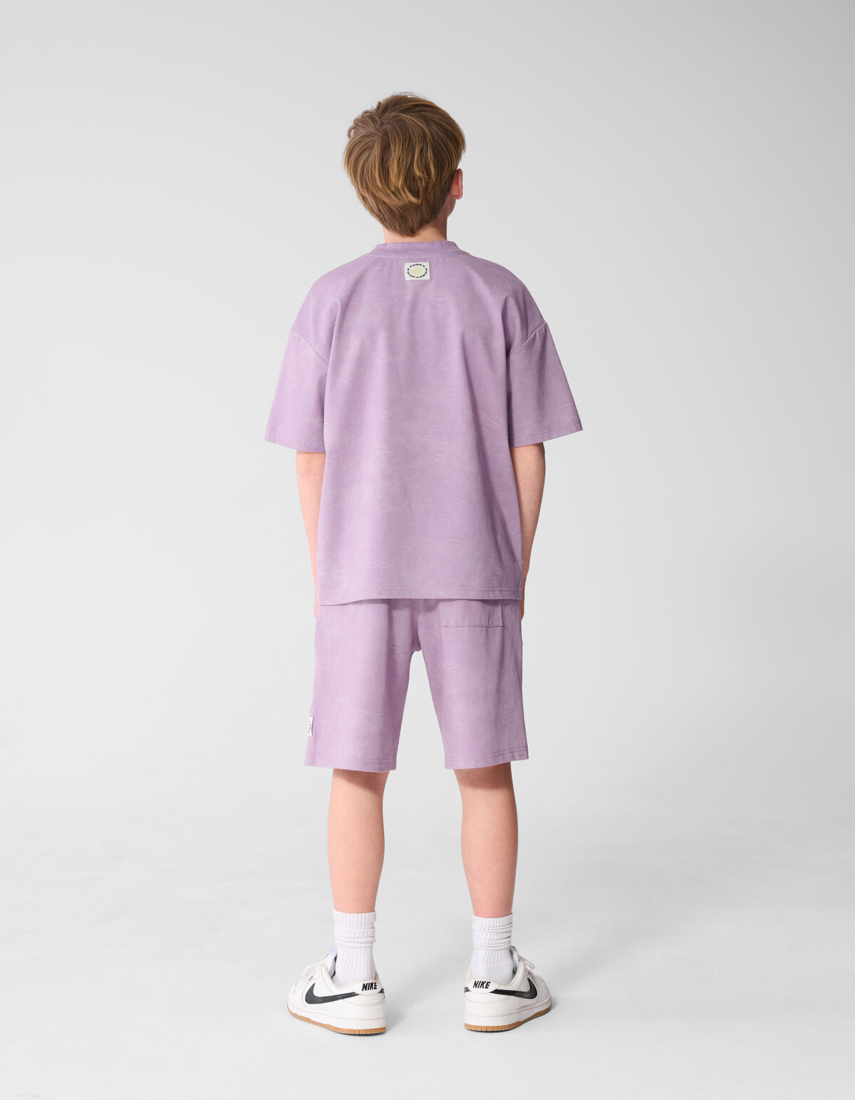 Washed Short Lichtpaars SHOEBY BOYS