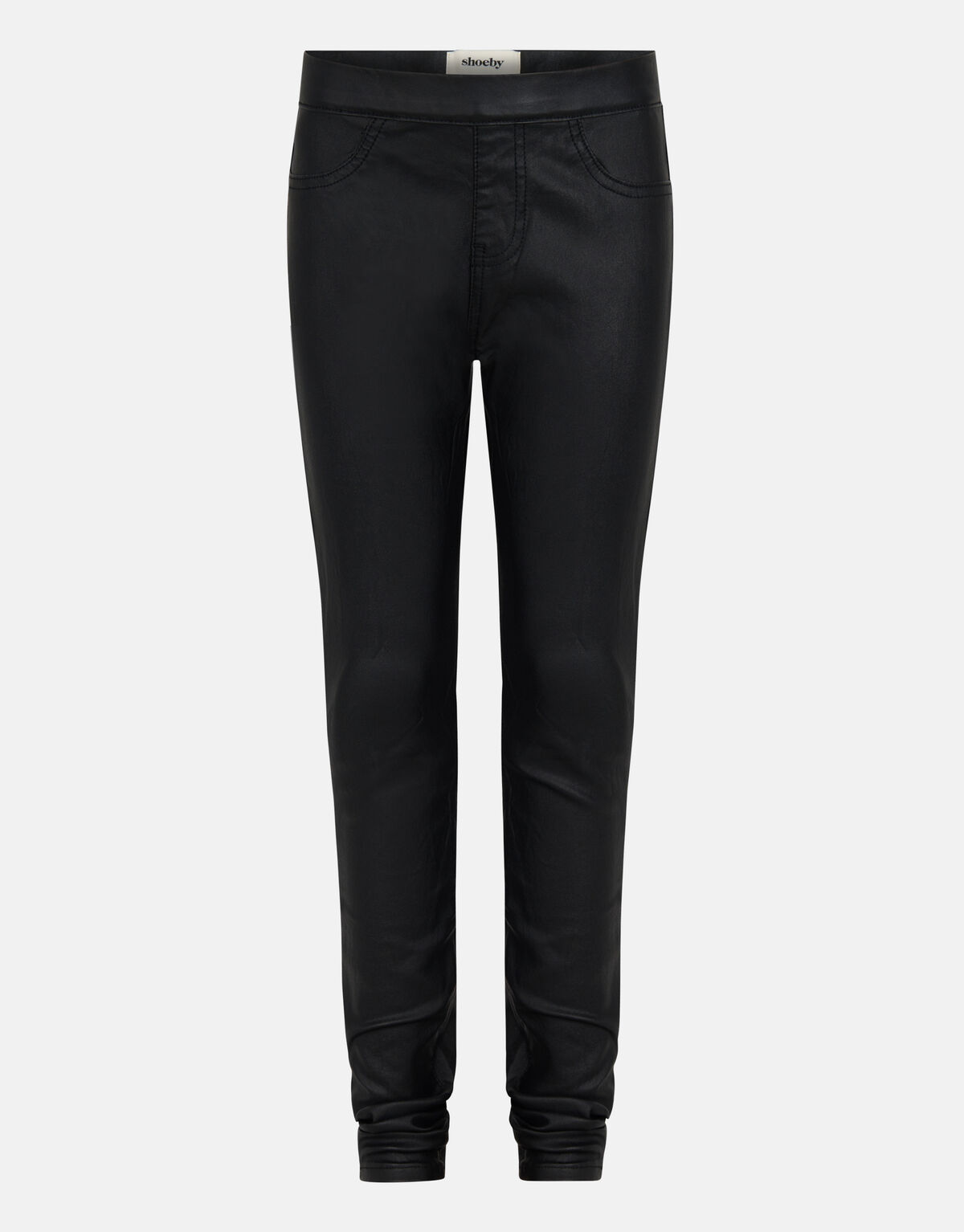 Coated Tregging Zwart SHOEBY GIRLS