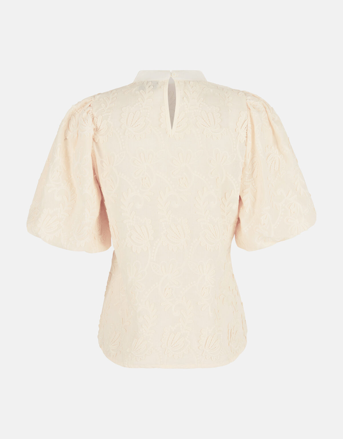 Embroidery Top Gebroken Wit SHOEBY WOMEN