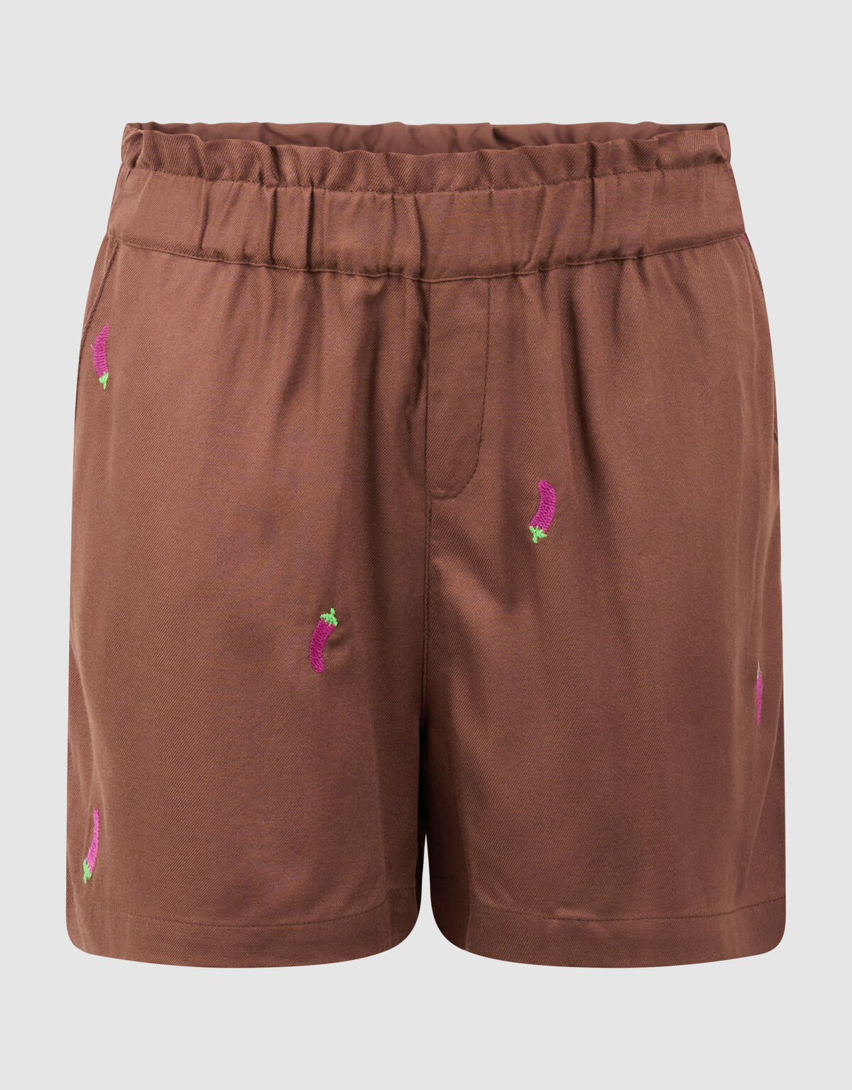 Chili Embroidery Short Bruin SHOEBY GIRLS