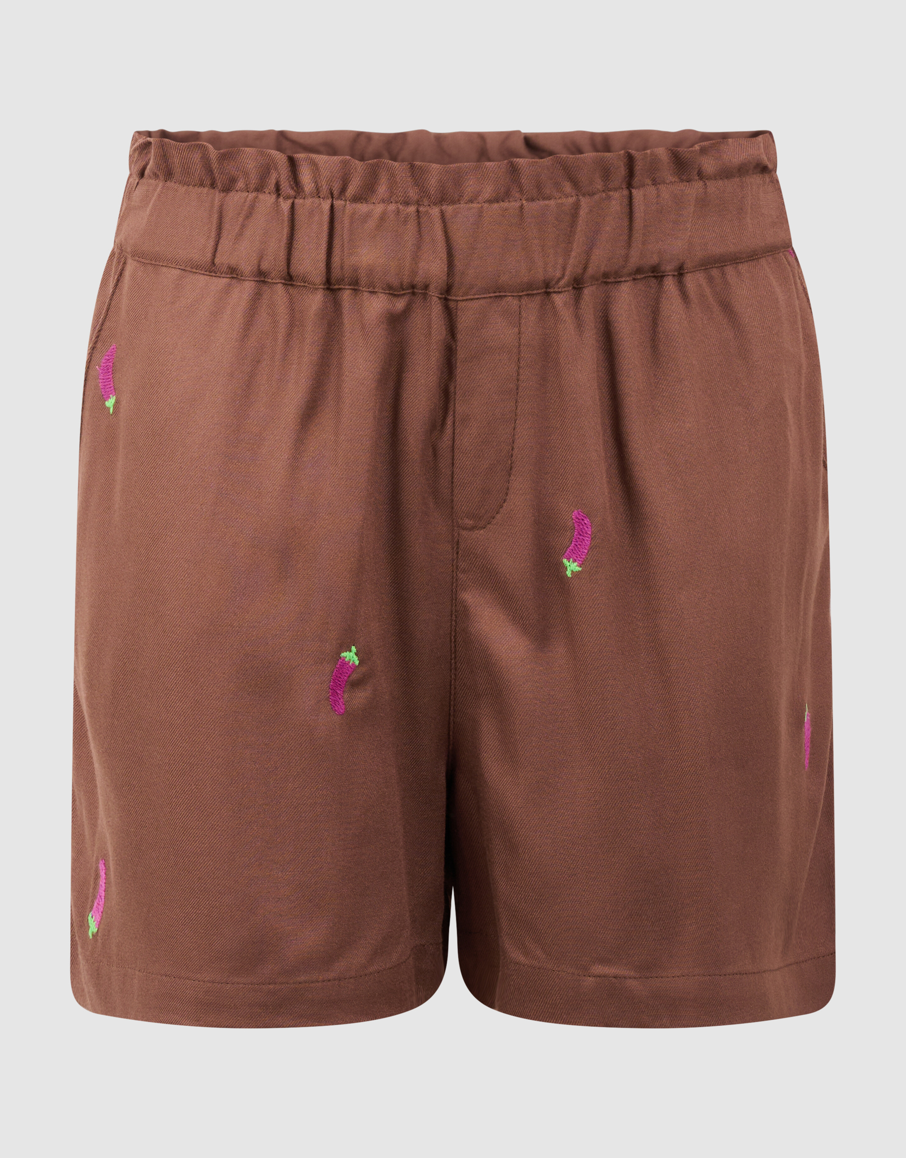 Chili Embroidery Short Bruin SHOEBY GIRLS