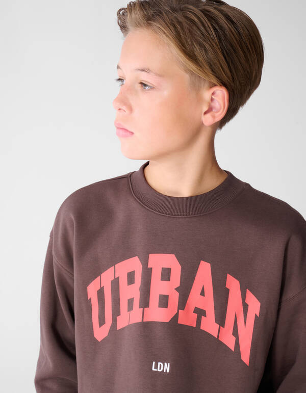 Urban Sweater Bruin SHOEBY BOYS