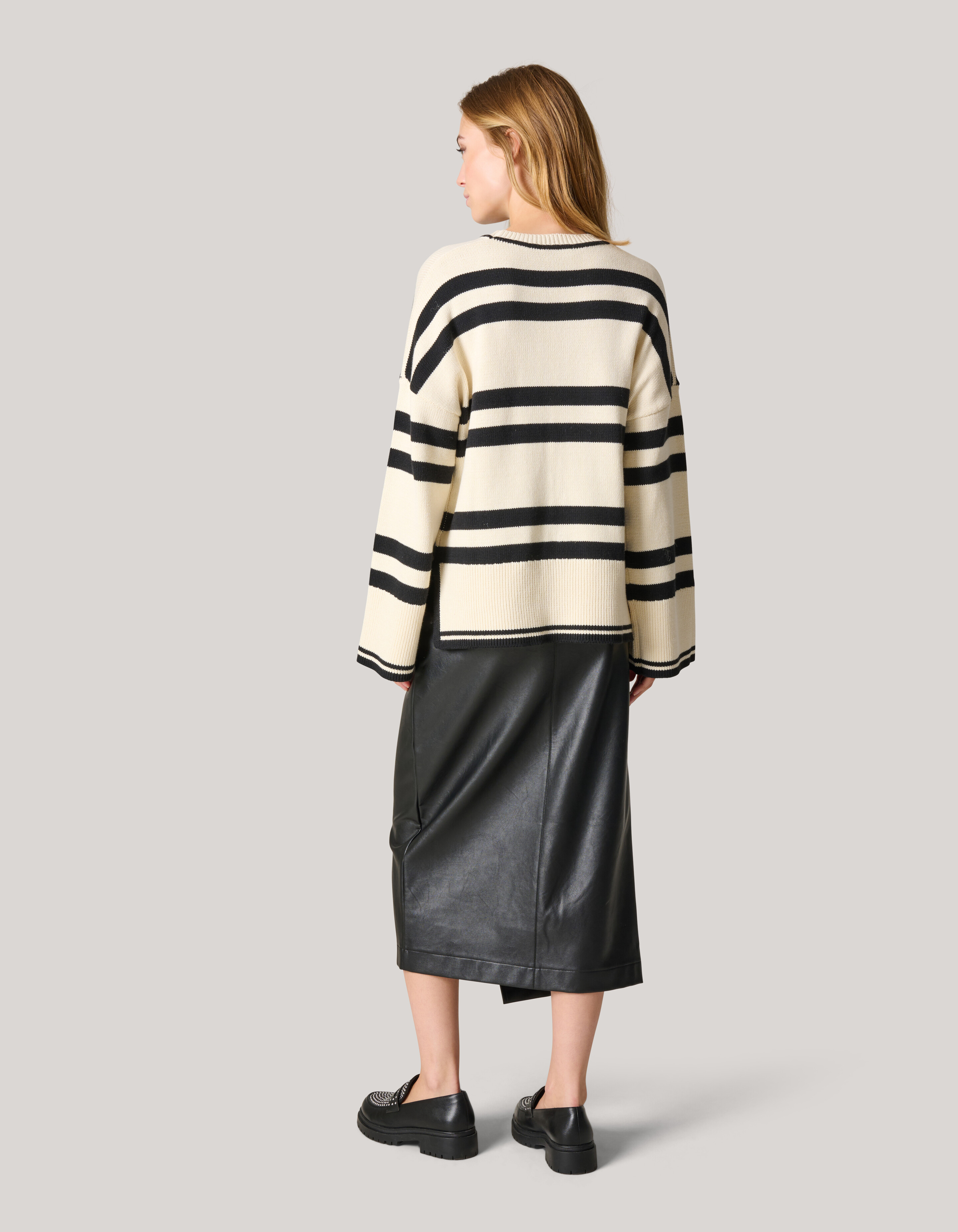 Stripe Trui Gebrokenwit SHOEBY WOMEN