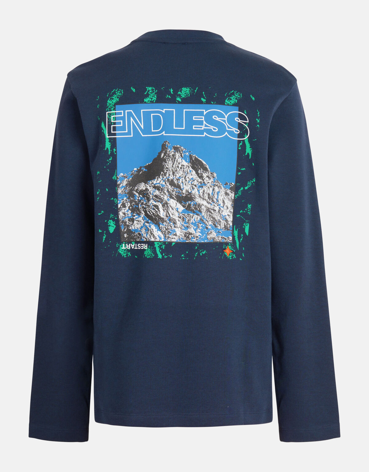 Artwork Longsleeve Donkerblauw SHOEBY BOYS