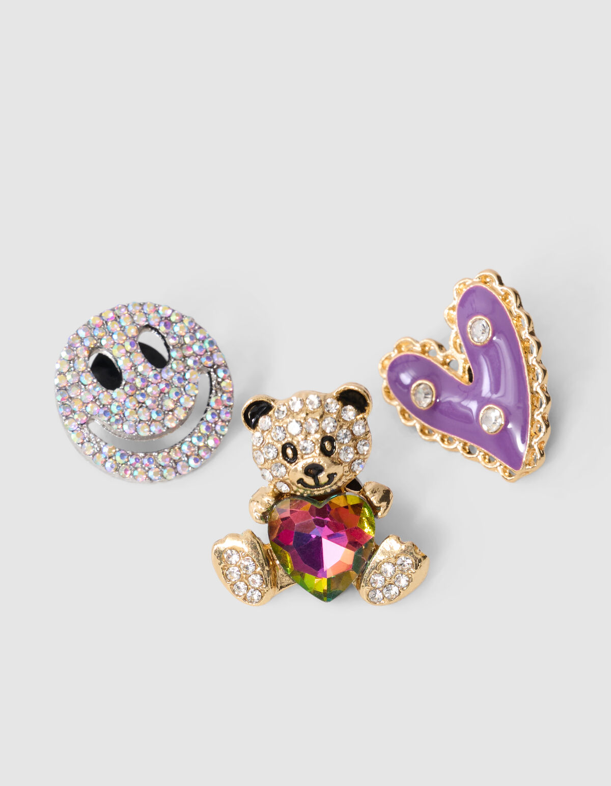 Fantasy Broche Set Paars SHOEBY ACCESSOIRES