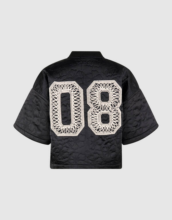 Short Sleeve Embroidery Bomber Jack Zwart SHOEBY WOMEN