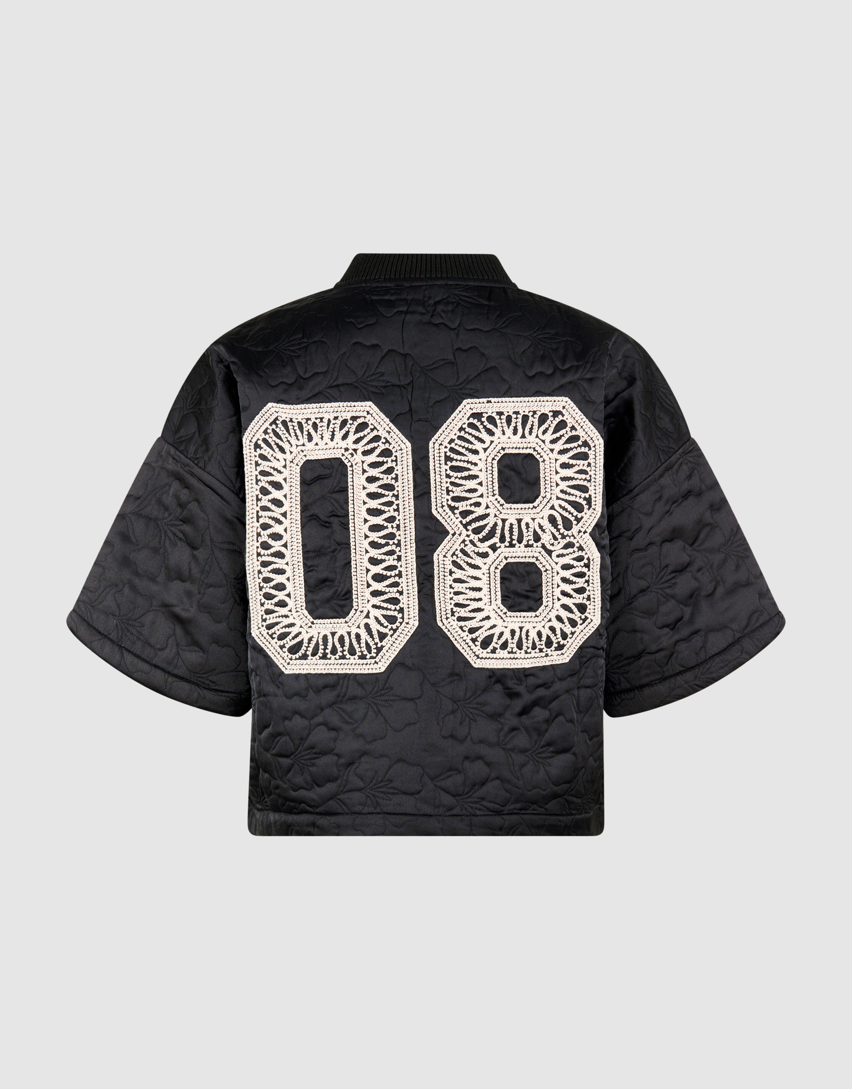 Short Sleeve Embroidery Bomber Jack Zwart SHOEBY WOMEN