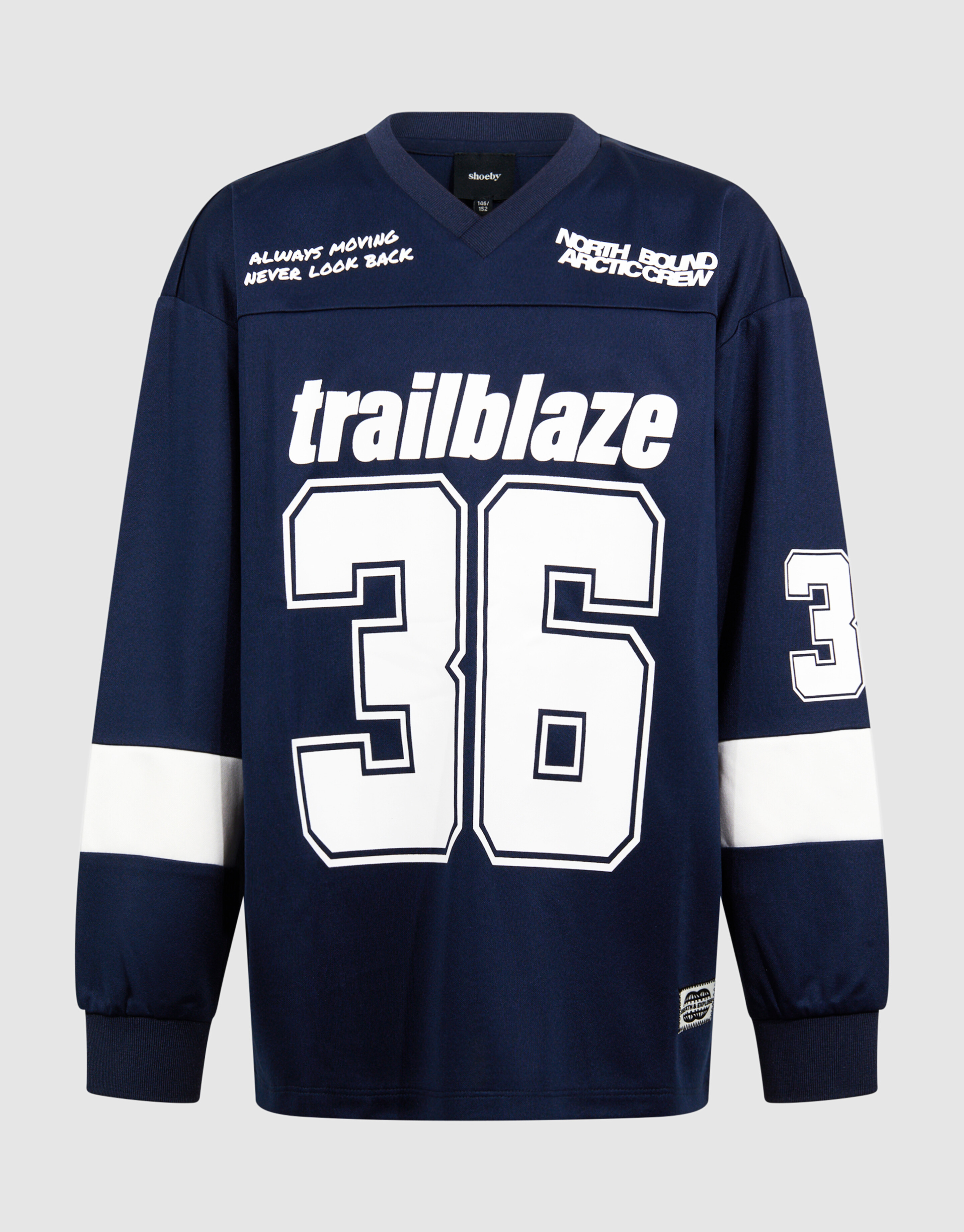 Trailblaze Longsleeve Top Blauw SHOEBY BOYS
