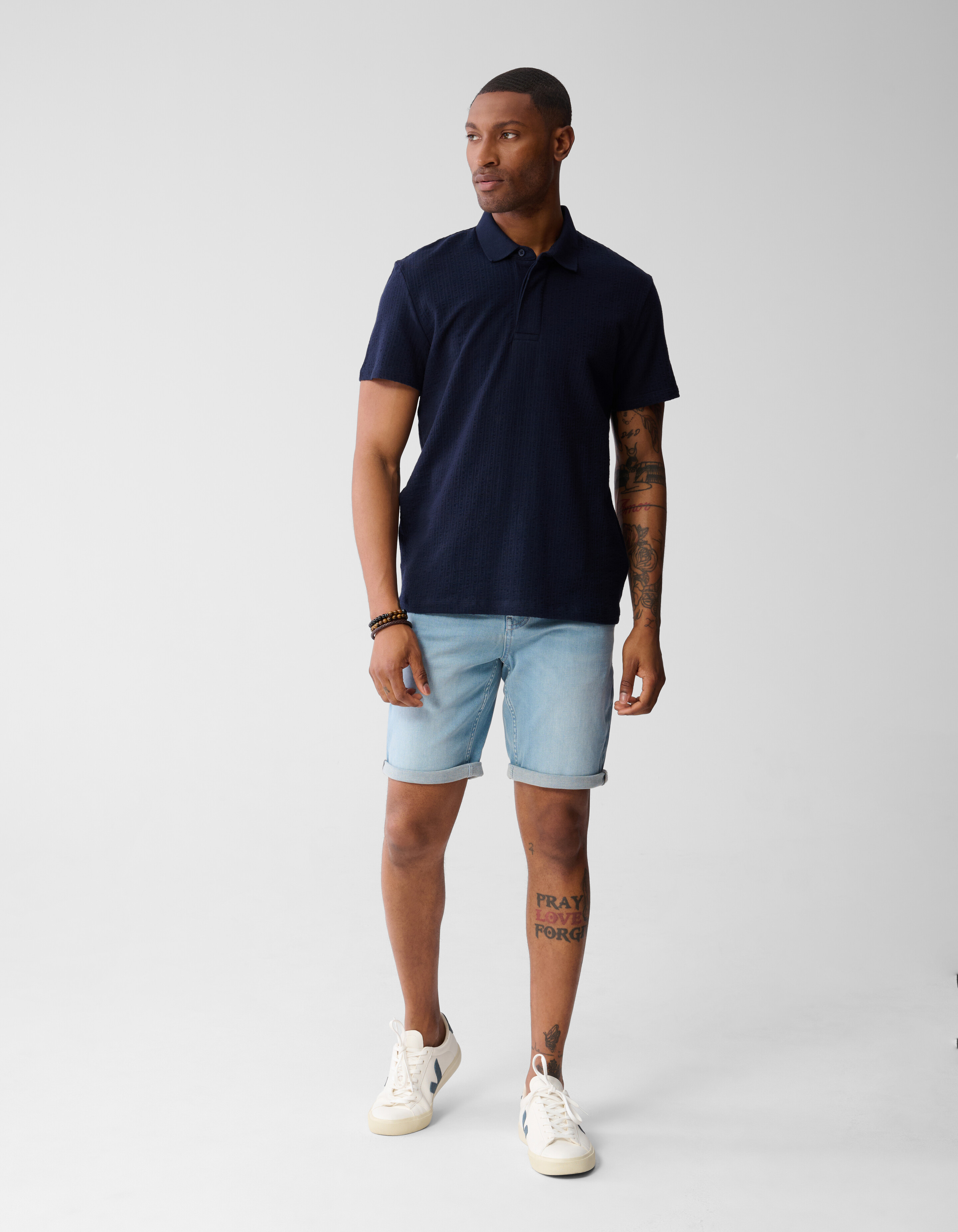 Denim Short Bleached SHOEBY MEN