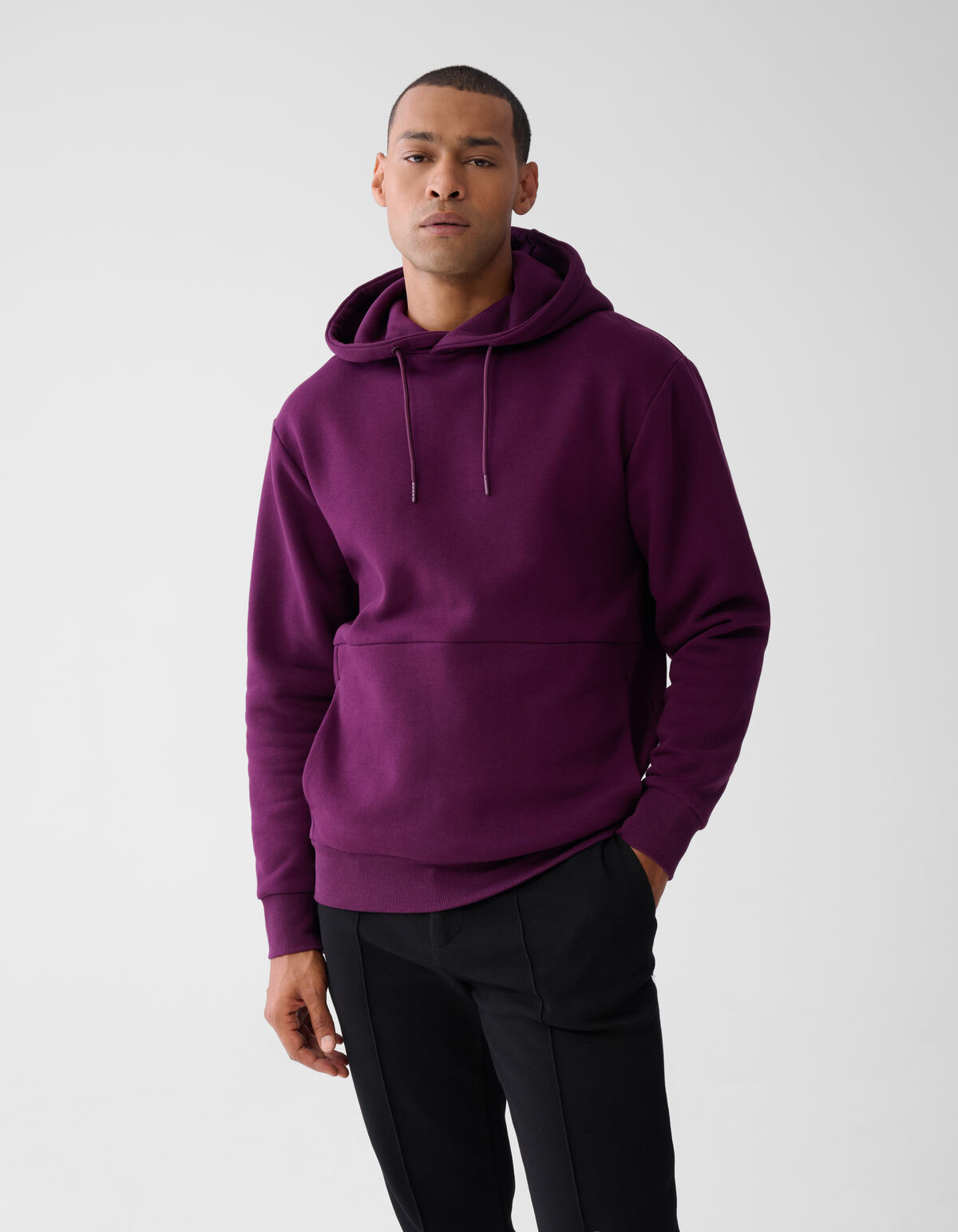 Artwork Hoodie Donkerrood SHOEBY MEN