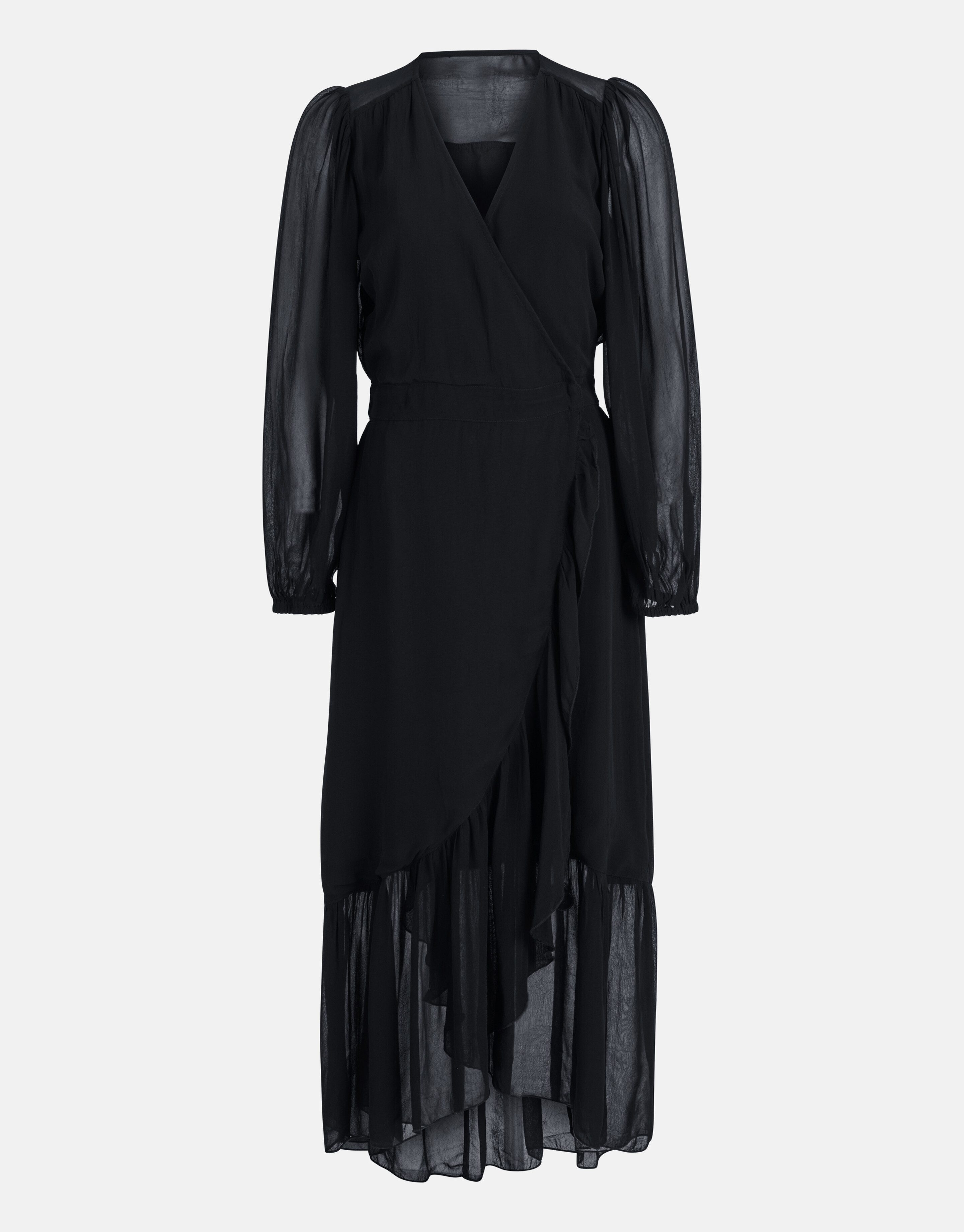 Wrap Jurk Zwart SHOEBY WOMEN
