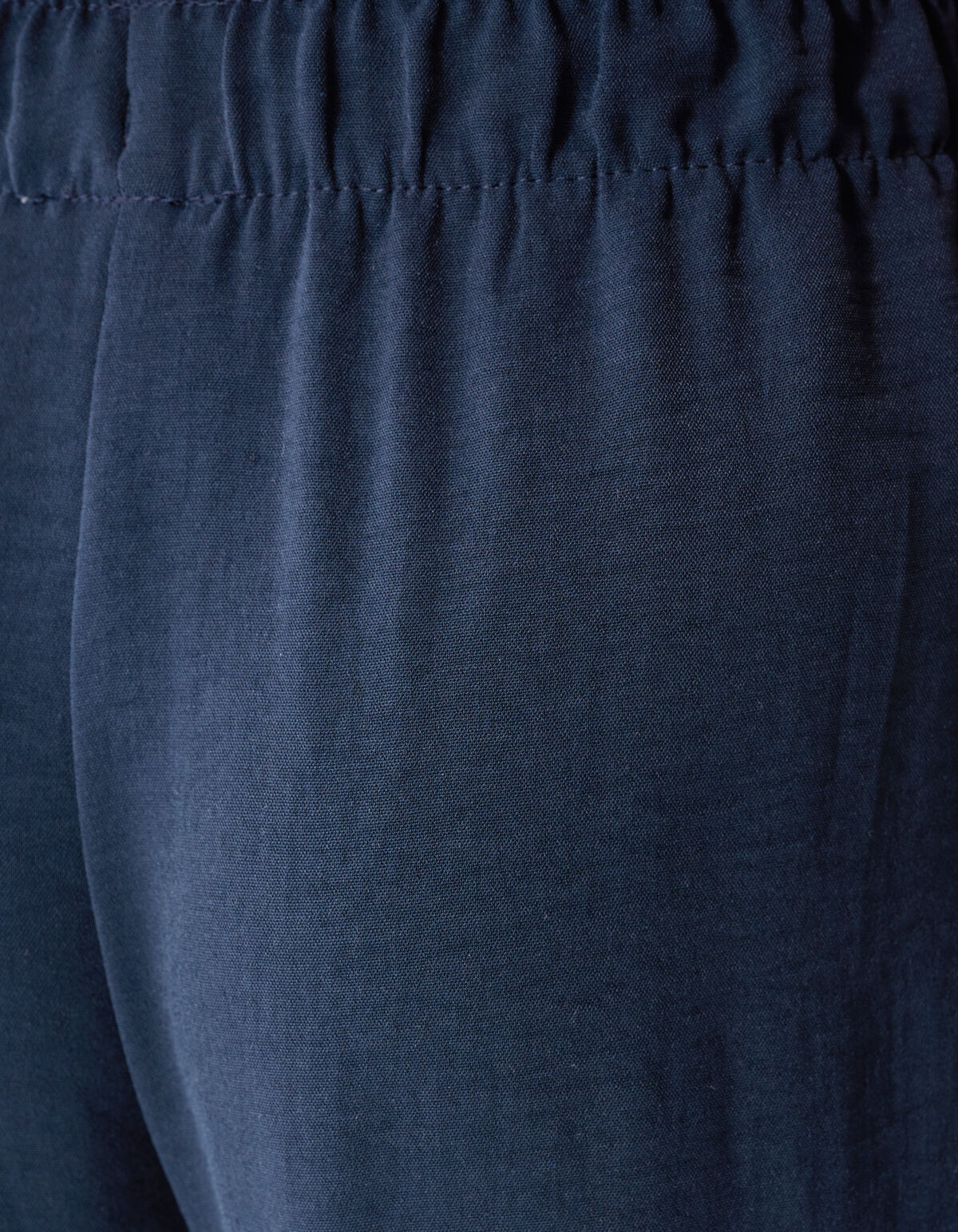 Piping Wide Leg Fit Broek Donkerblauw SHOEBY GIRLS