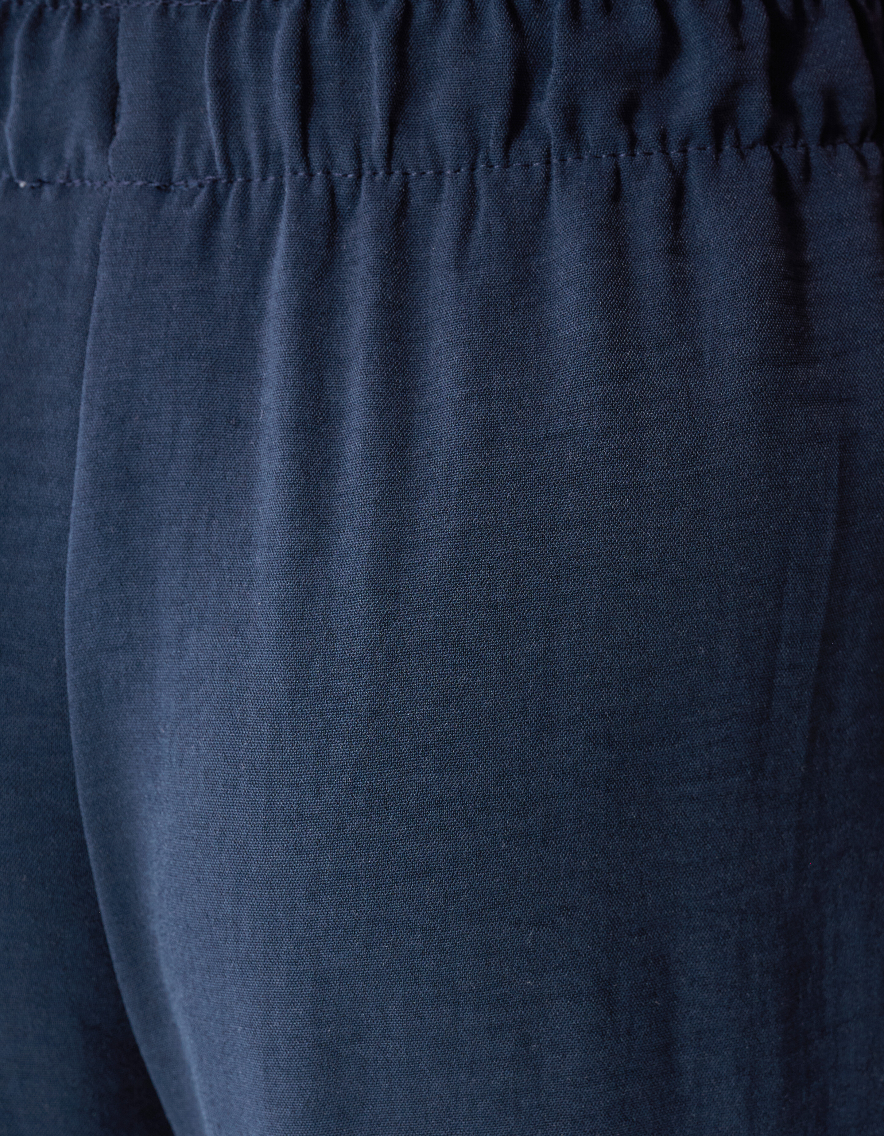 Piping Wide Leg Fit Broek Donkerblauw SHOEBY GIRLS