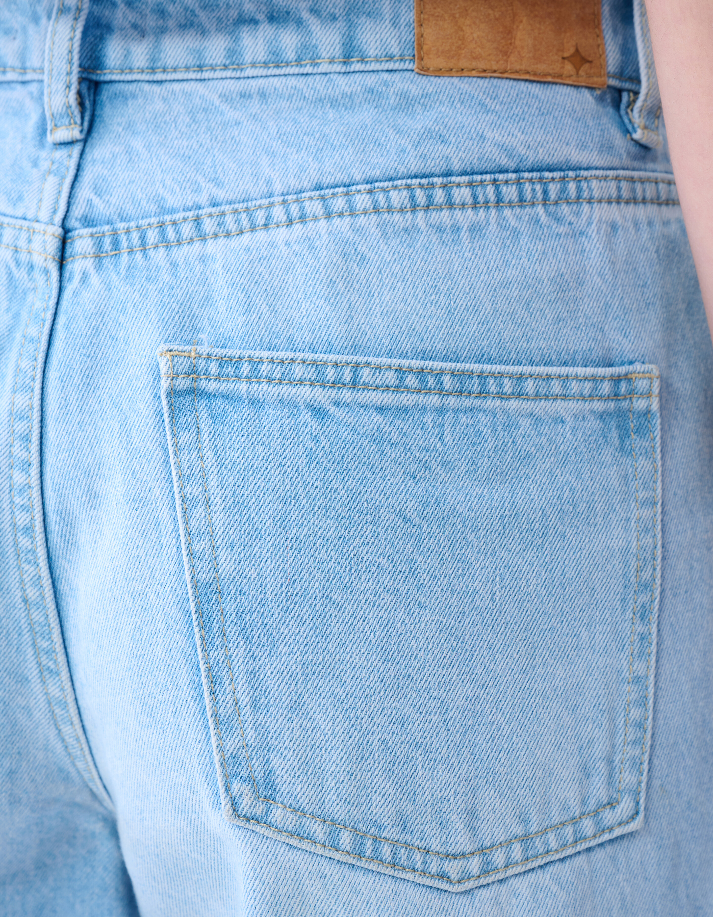 Wide Leg Jeans Bleached SHOEBY WOMEN