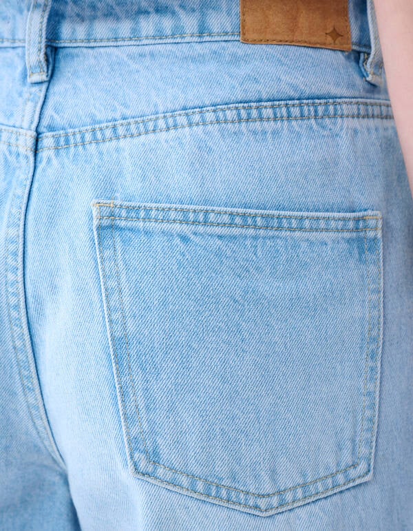 Wide Leg Jeans Bleached SHOEBY WOMEN