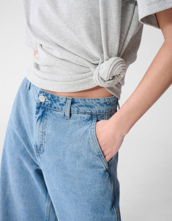 Knot T-shirt Lichtgrijs By Mieke SHOEBY WOMEN