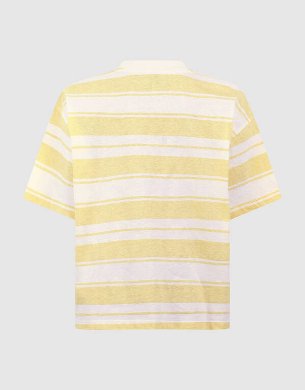 Pancake Bakery Artwork T-shirt Lichtgeel SHOEBY GIRLS