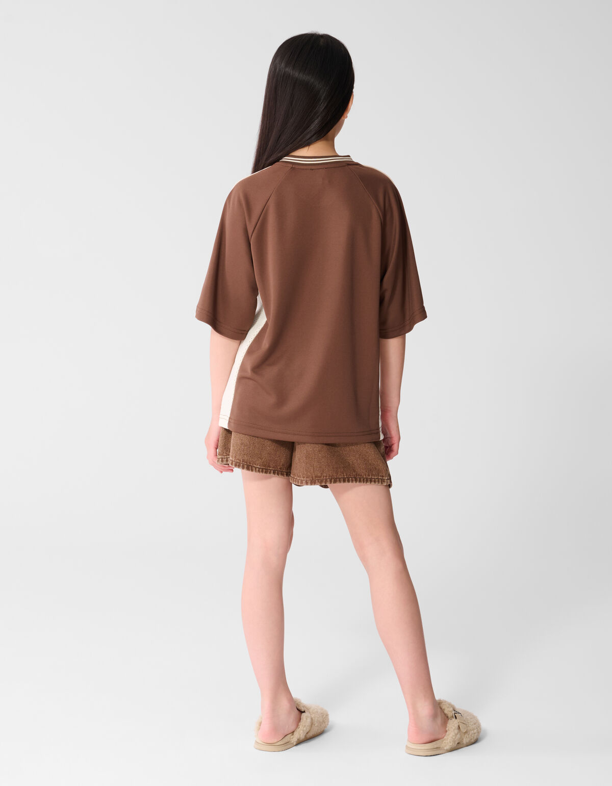 Oversized Fit Seoul Baseball T-shirt Bruin SHOEBY GIRLS