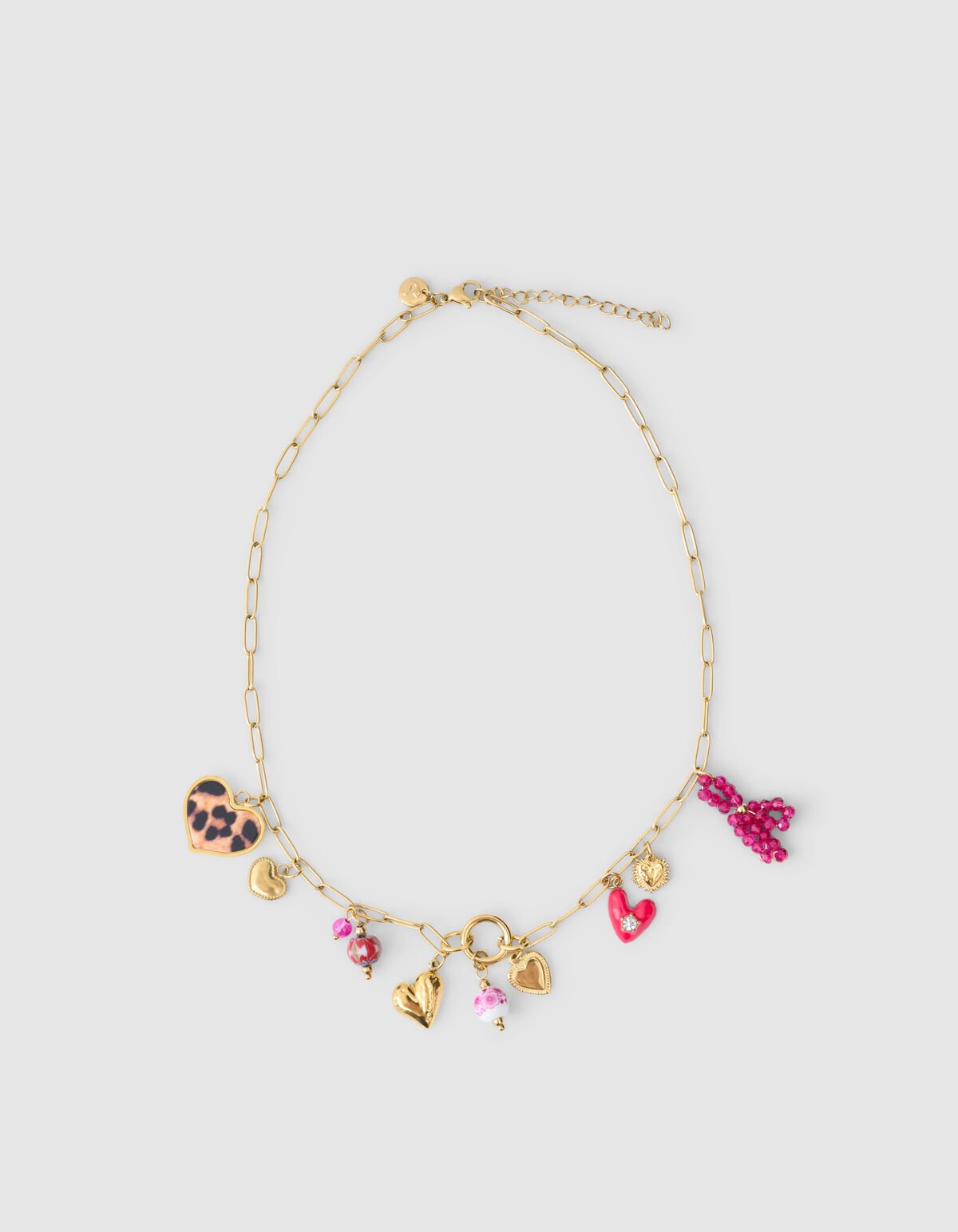 Charm Chain Ketting Goud SHOEBY ACCESSOIRES