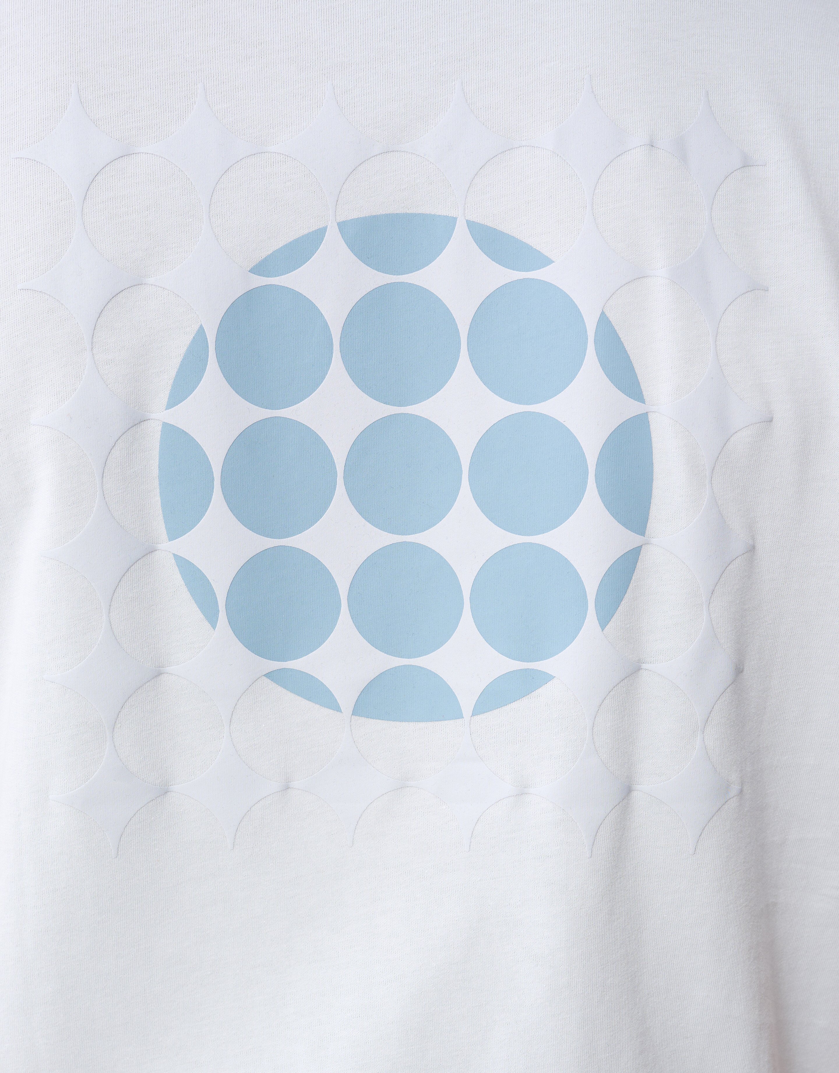 Fading Artwork T-shirt Lichtblauw SHOEBY MEN