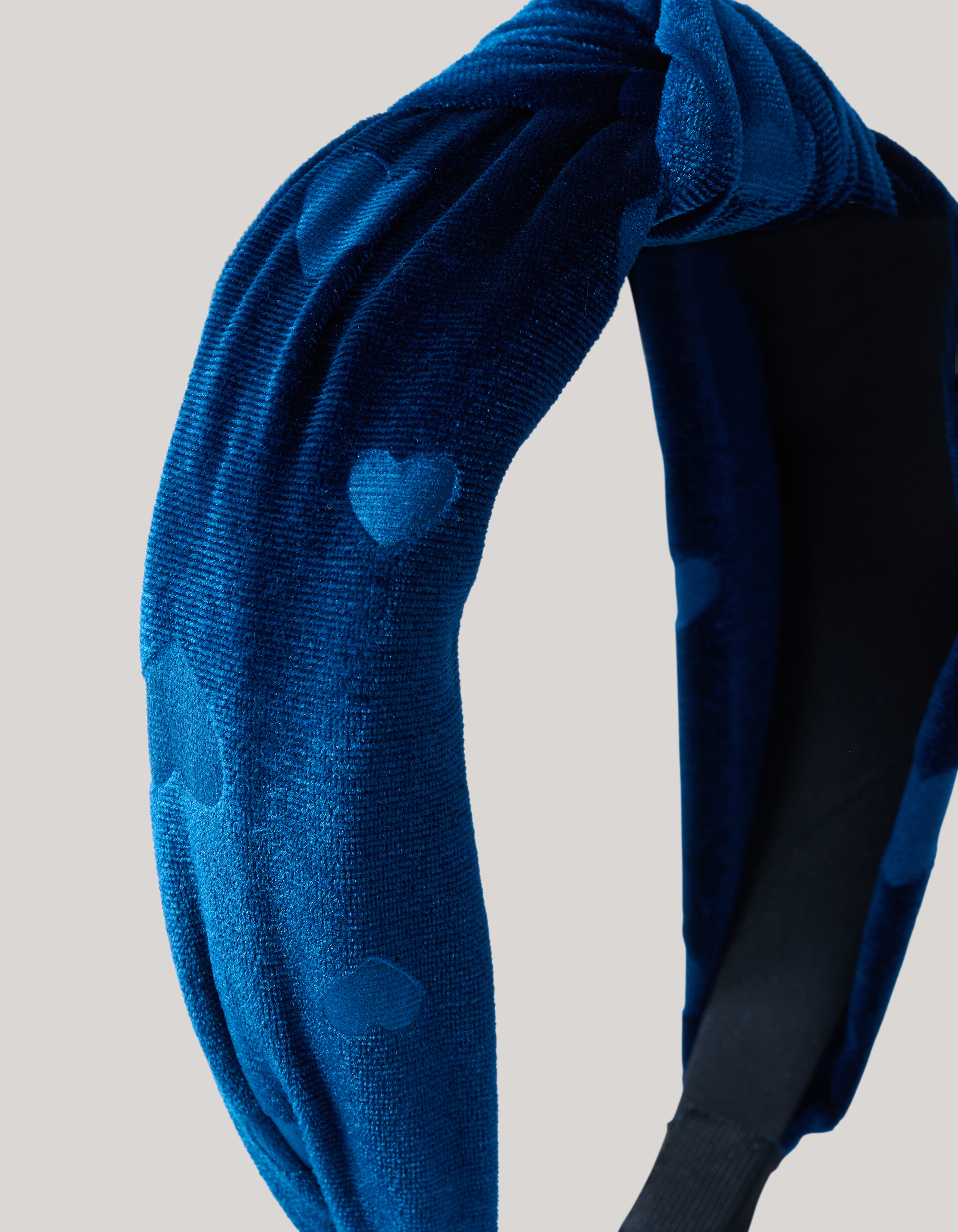 Velvet Haarband Blauw SHOEBY ACCESSOIRES