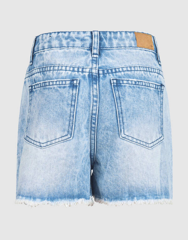 Destroy Denim Short Bleached SHOEBY GIRLS