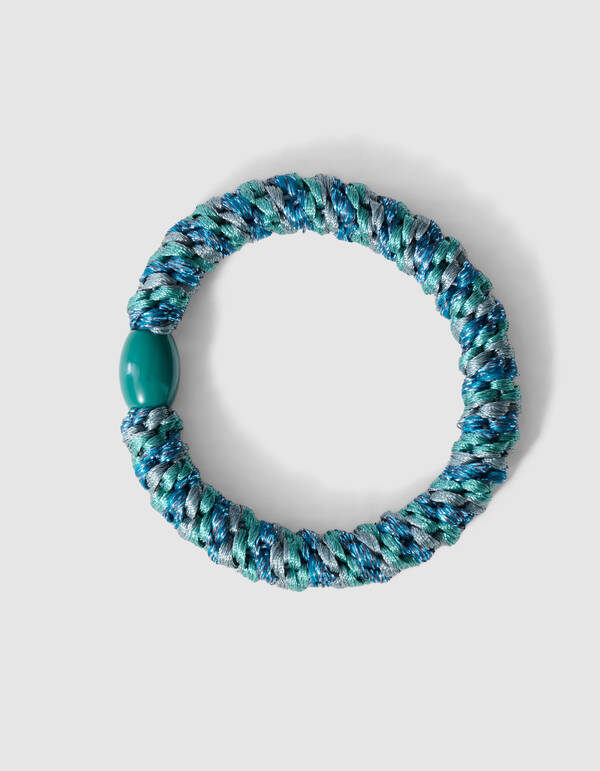 Lurex Haarelastiek Blauw SHOEBY ACCESSOIRES
