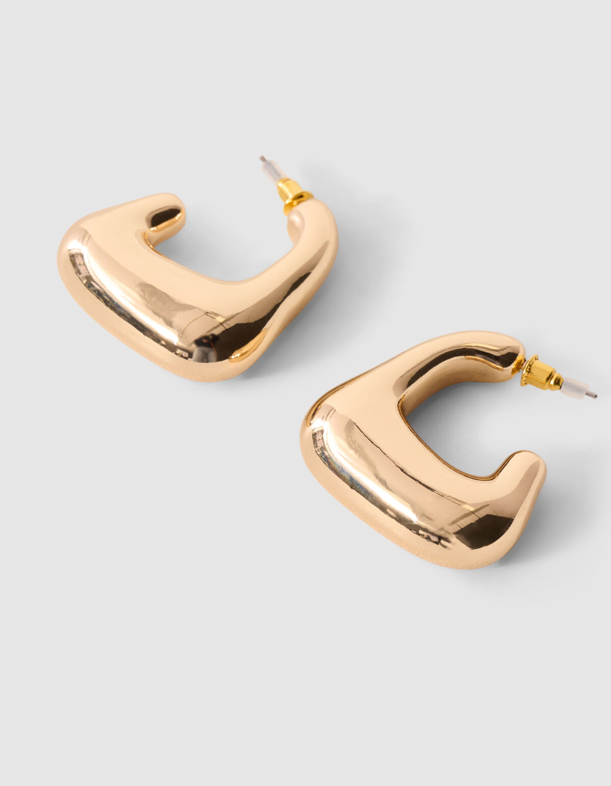 Bulky Hoop Oorbellen Goud SHOEBY ACCESSOIRES