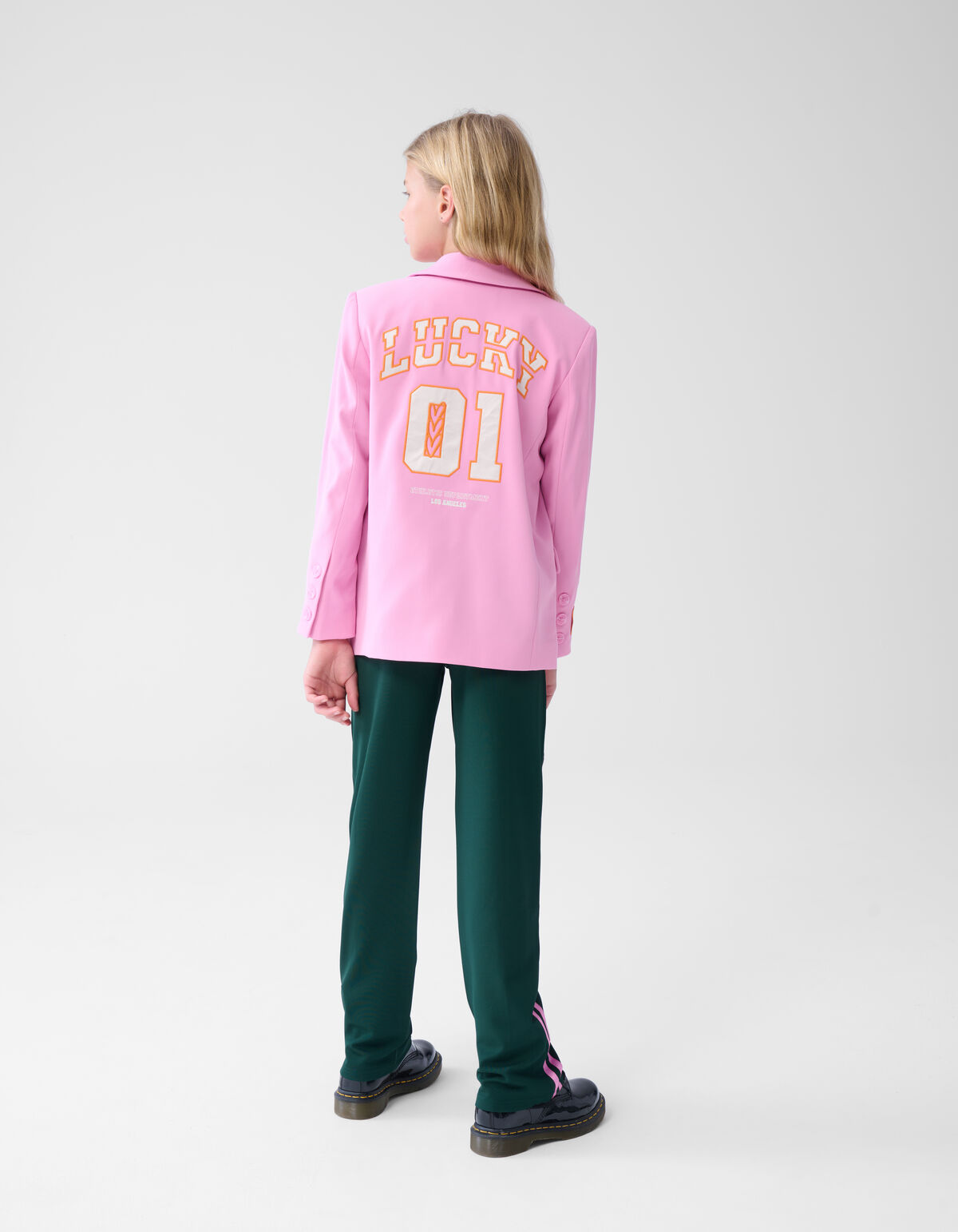 Varsity Blazer Lichtroze SHOEBY GIRLS